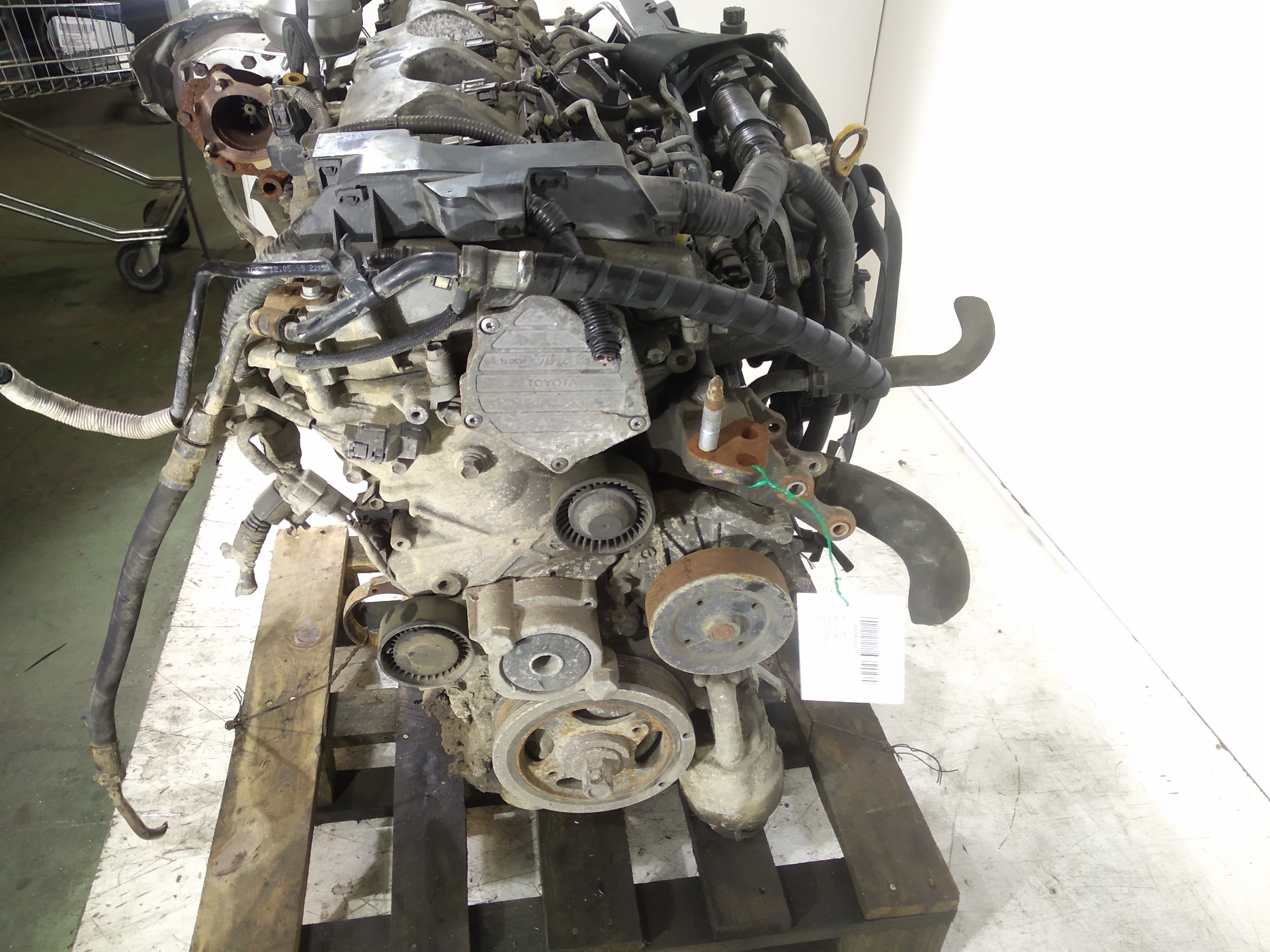 TOYOTA Verso 1 generation (2009-2015) Двигатель 1AD, 1AD 24958797