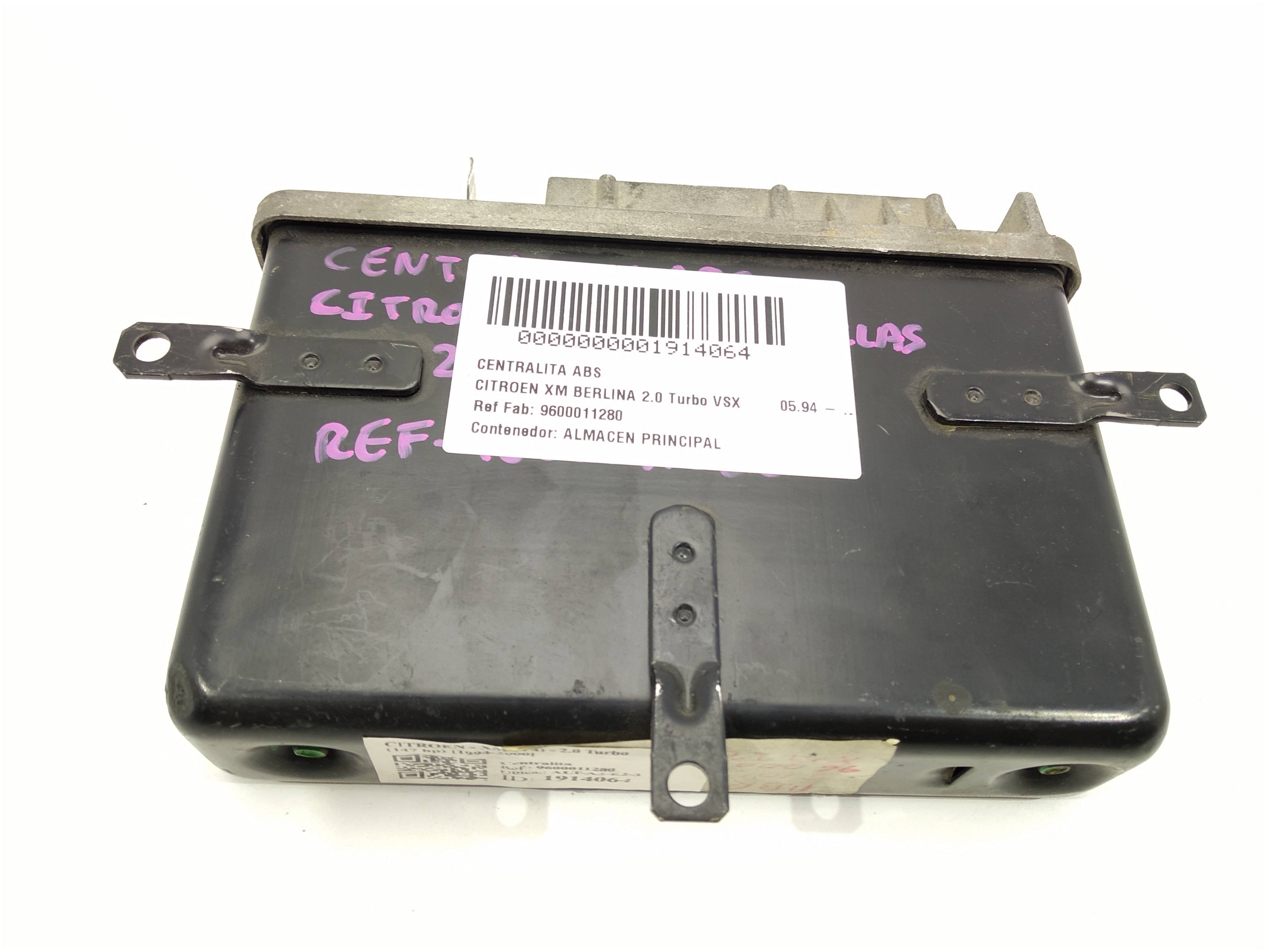 CITROËN XM Y4 (1994-2000) ABS pumppu 9600011280 25282600