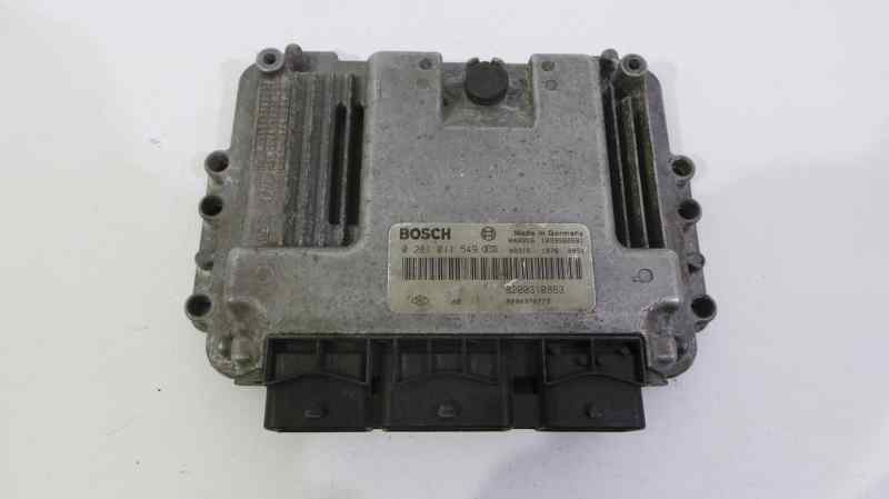 RENAULT Scenic 2 generation (2003-2010) Engine Control Unit ECU 0281011549,0281011549,0281011549 19098621