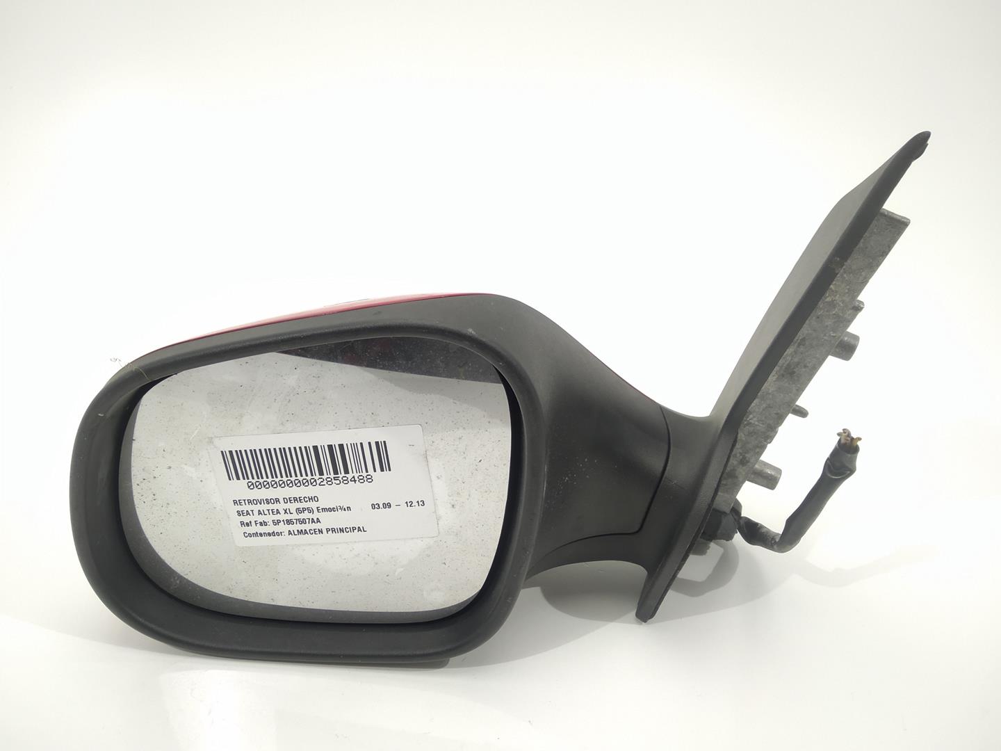 SEAT Altea 1 generation (2004-2013) Left Side Wing Mirror 5P1857507AA, 5P1857507AA, 5CABLES 24666947