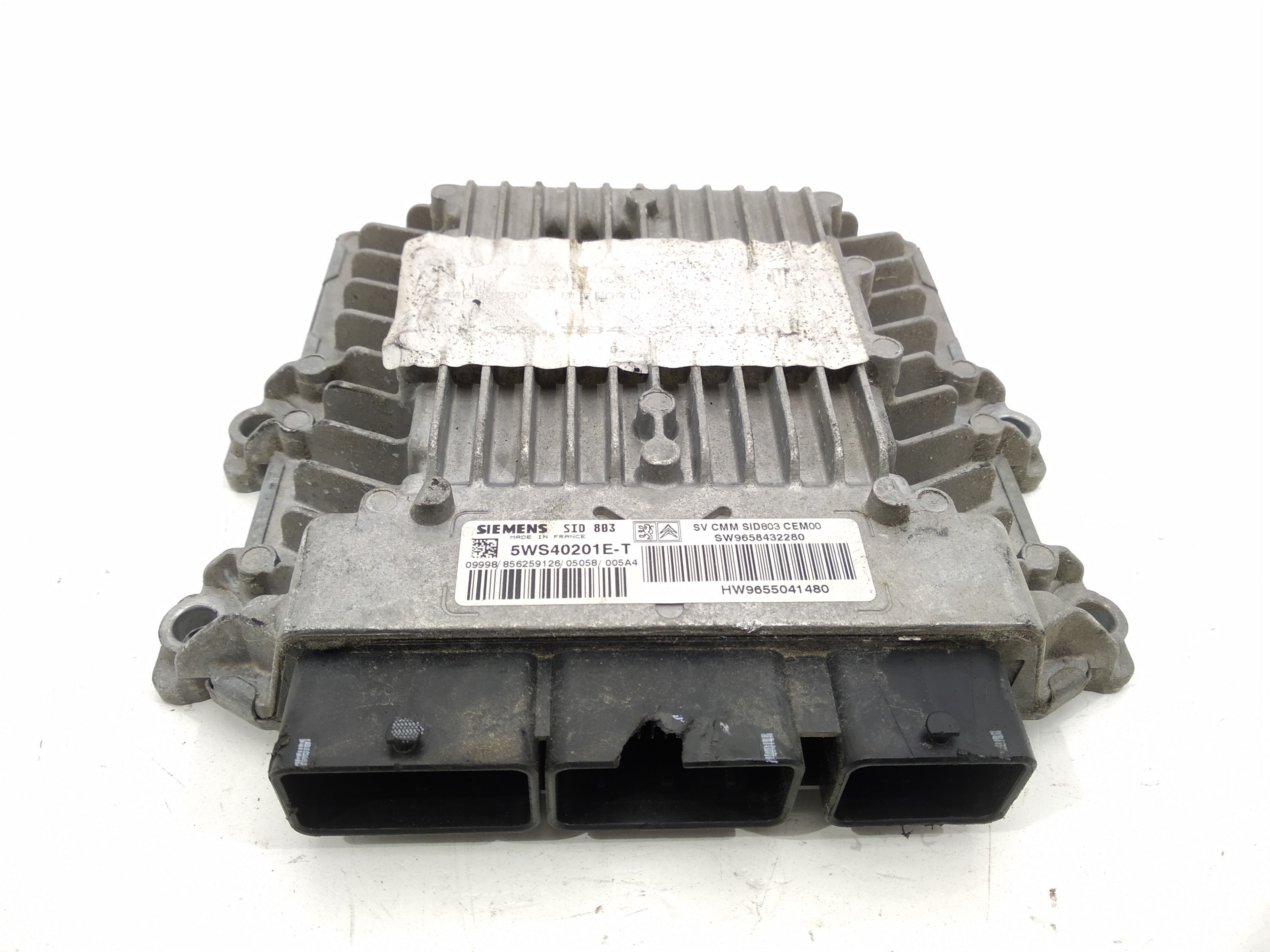 CITROËN C5 1 generation (2001-2008) Блок керування двигуном ECU 5WS40199DT,5WS40199DT,5WS40199DT 19339248