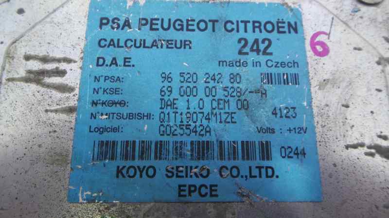 CITROËN C2 1 generation (2003-2009) Andra styrenheter 9652024280, 9652024280 19095731