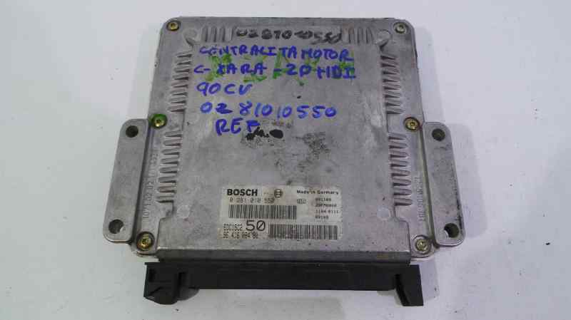 CITROËN Xsara 1 generation (1997-2004) Motorkontrolenhed ECU 0281010550, 0281010550, 0281010550 19095067