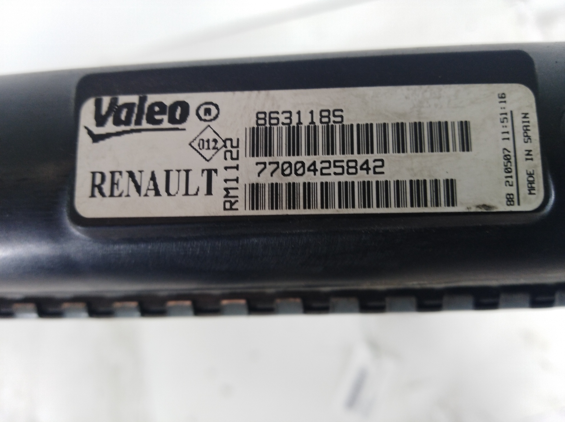 RENAULT Megane 1 generation (1995-2003) Air Con radiator 7700425842, 7700425842, 7700425842 24665620