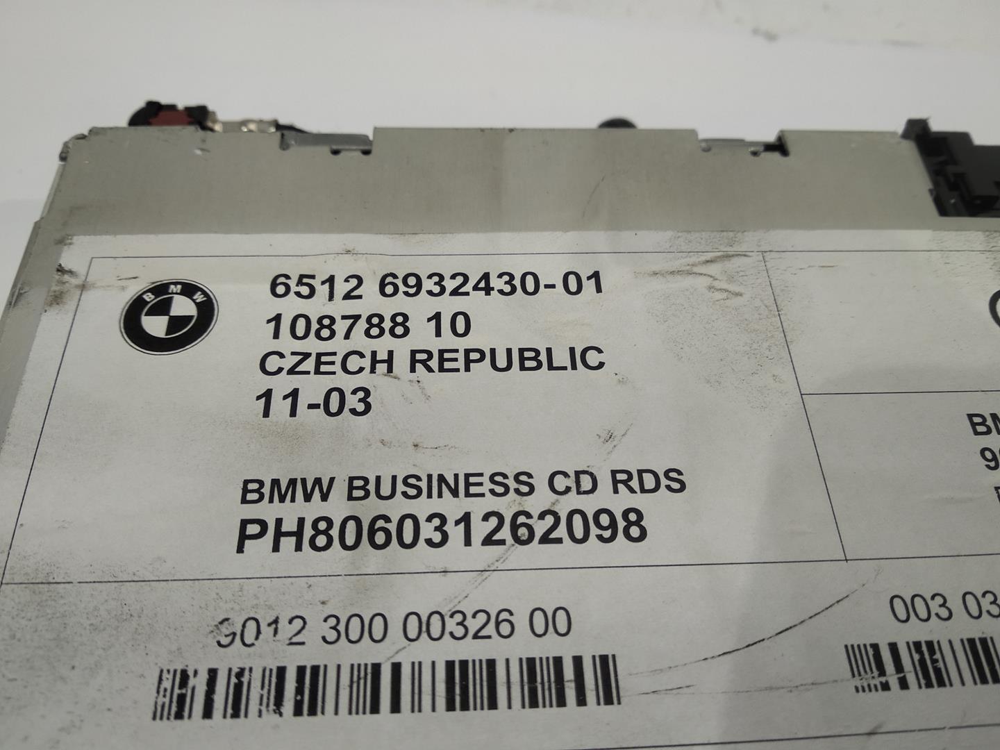 BMW 3 Series E46 (1997-2006) Muzikos grotuvas be navigacijos 6512693243001, 6512693243001, 6512693243001 24514709