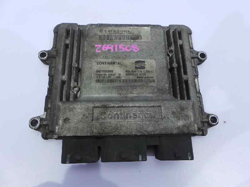 SEAT Toledo 3 generation (2004-2010) Motorkontrolenhed ECU 06A906070C 19180300