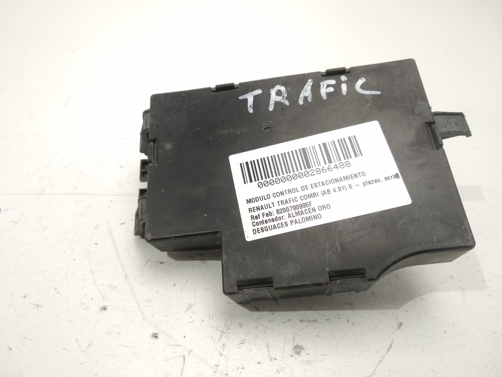 RENAULT Trafic 2 generation (2001-2015) Other part 8200790995F 25299661