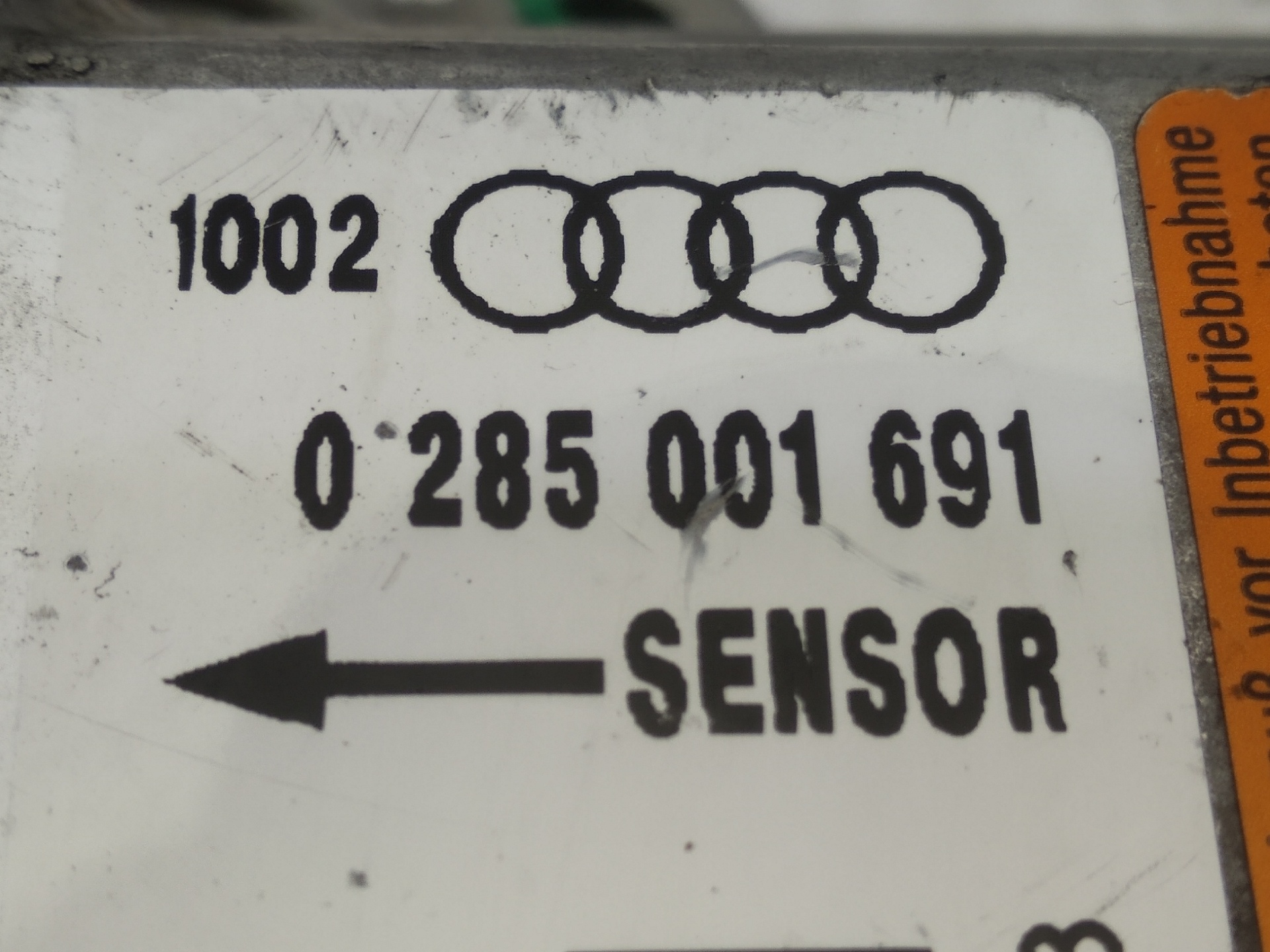 AUDI A4 B6/8E (2000-2005) SRS kontrolenhed 8E0959655J 25304275