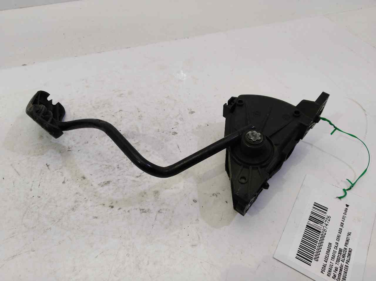 RENAULT Vivaro 1 generation (2002-2014) Throttle Pedal 7700313060 25304949