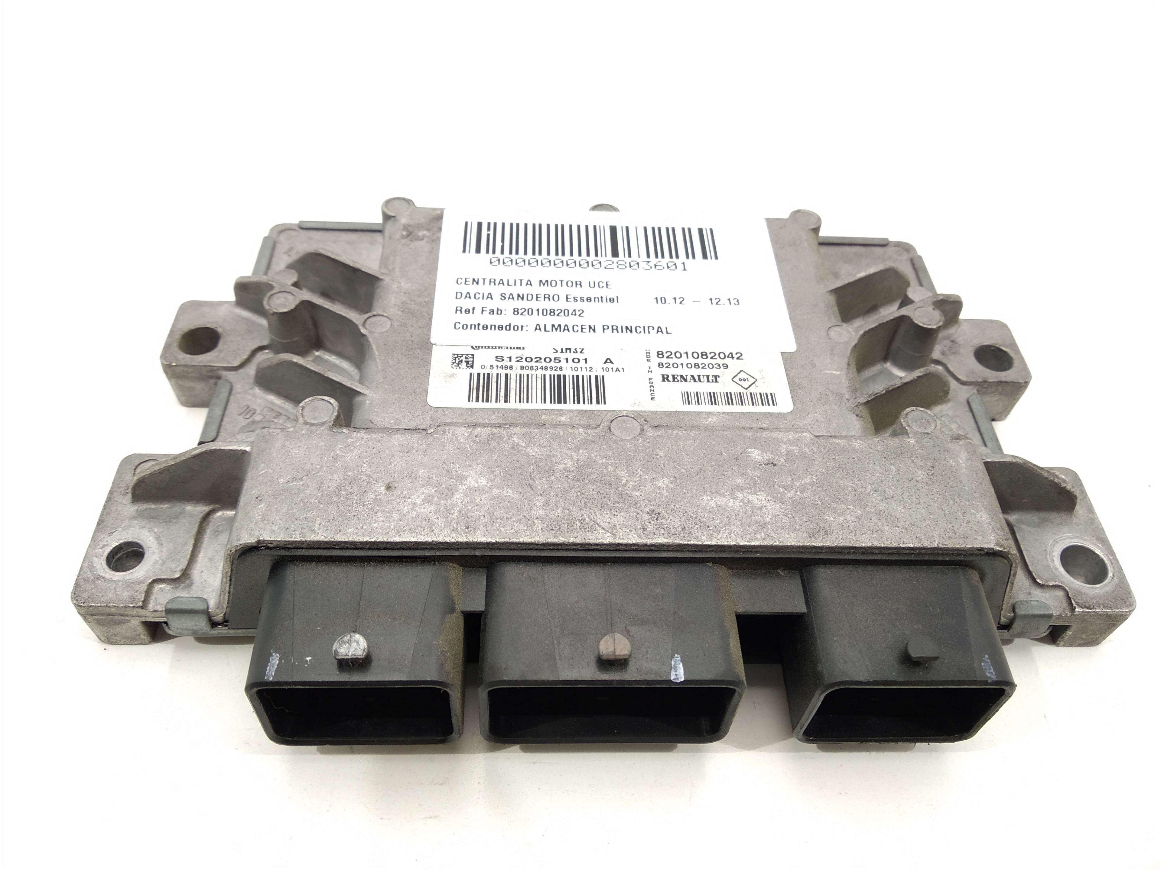 DACIA Sandero 1 generation (2008-2012) Calculateur d'unité de commande du moteur 8201082042,8201082042,8201082042 24489470