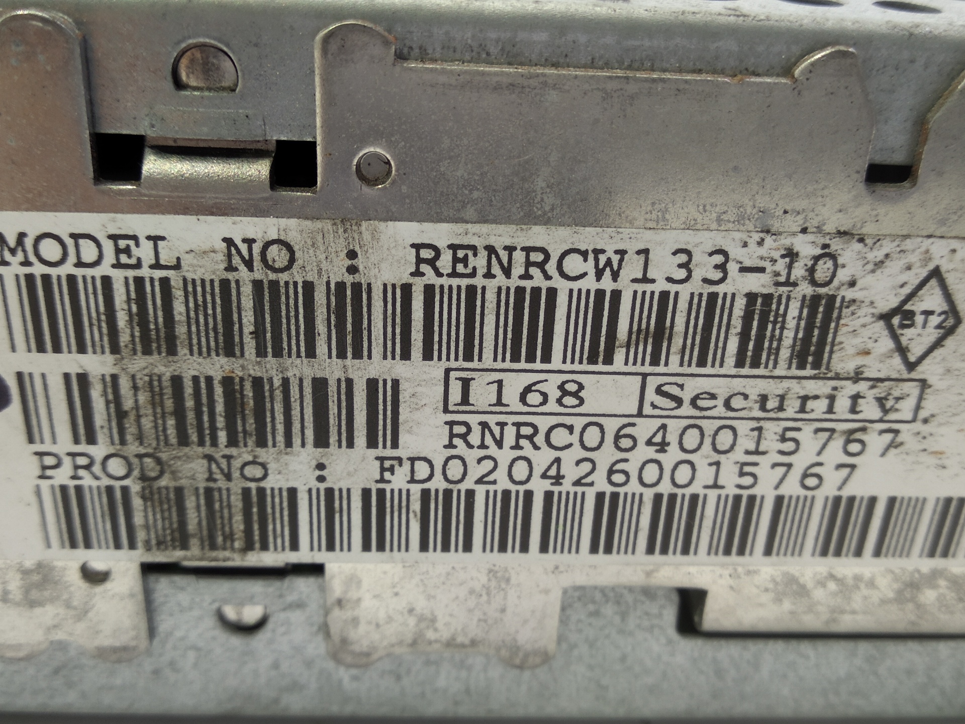 HYUNDAI Scenic 2 generation (2003-2010) Muzikos grotuvas be navigacijos 8200300857B 25300524