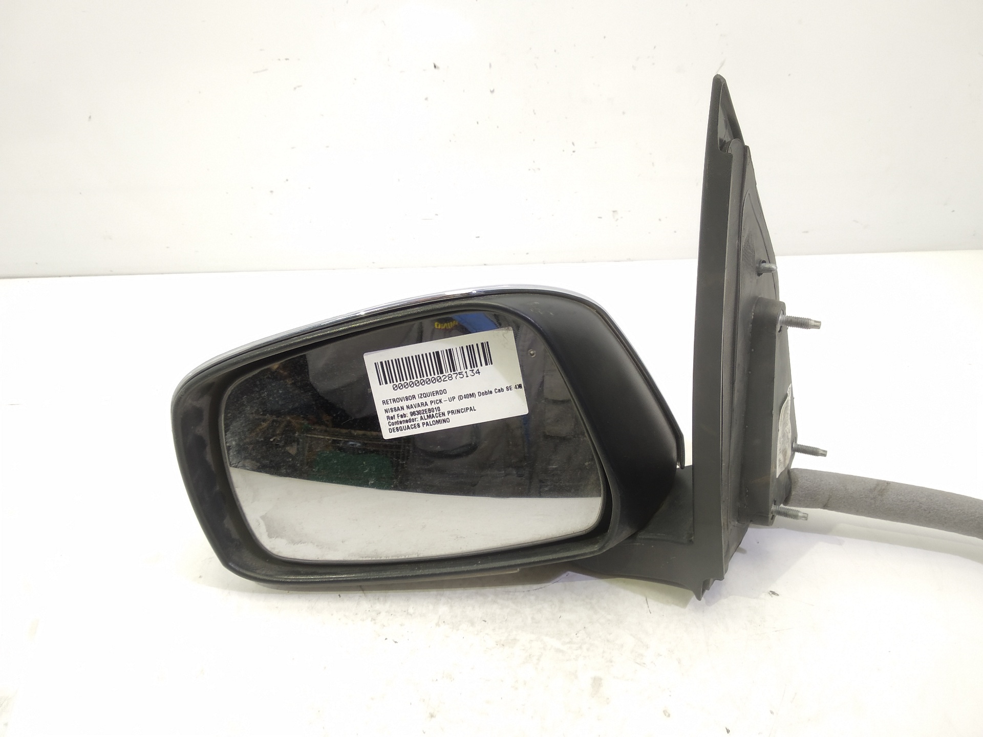 NISSAN NP300 1 generation (2008-2015) Left Side Wing Mirror 96302EB010 25304701
