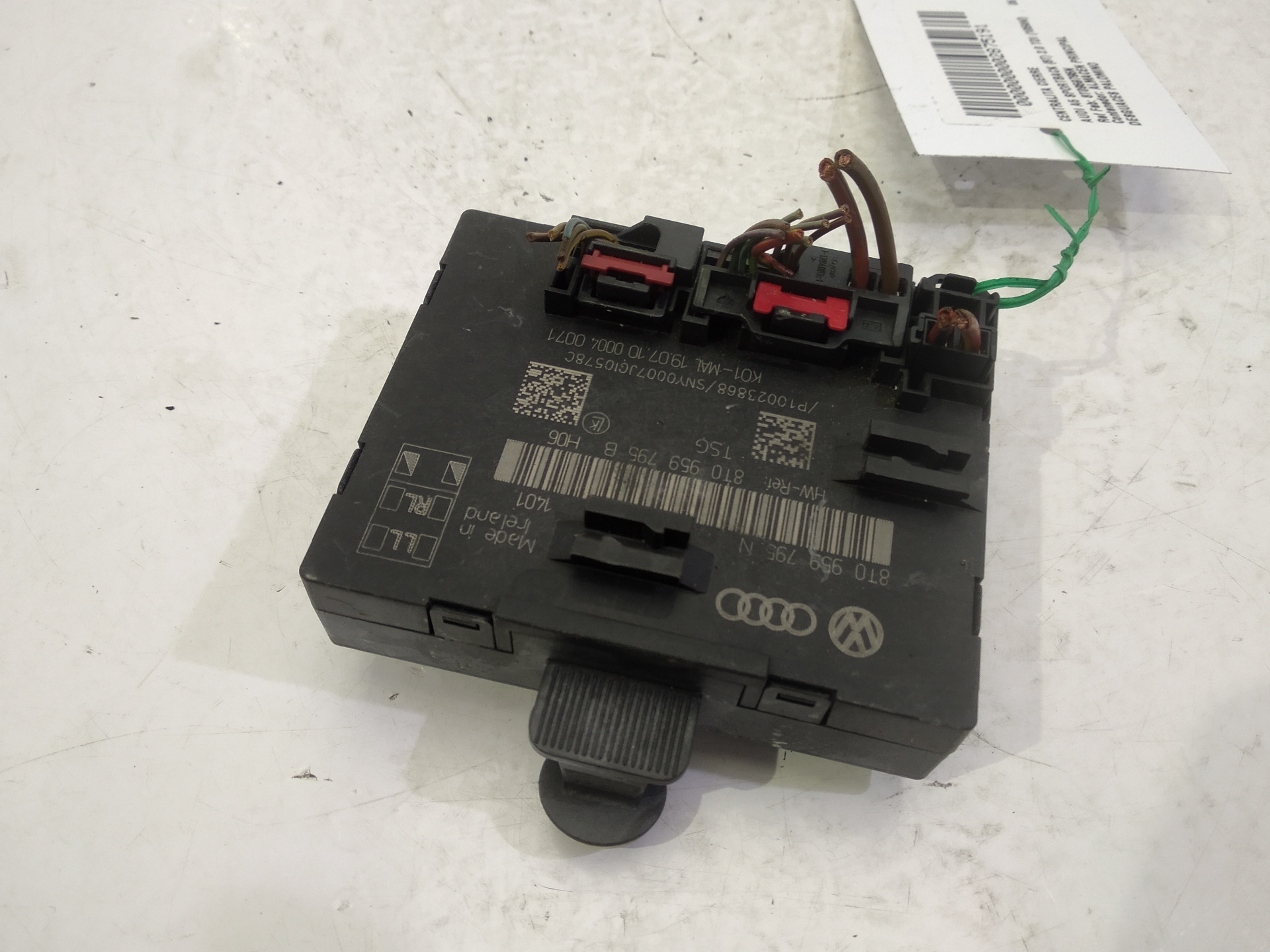 AUDI A5 Sportback B8/8K (2011-2016) Other Control Units 8T0959795N 25305113