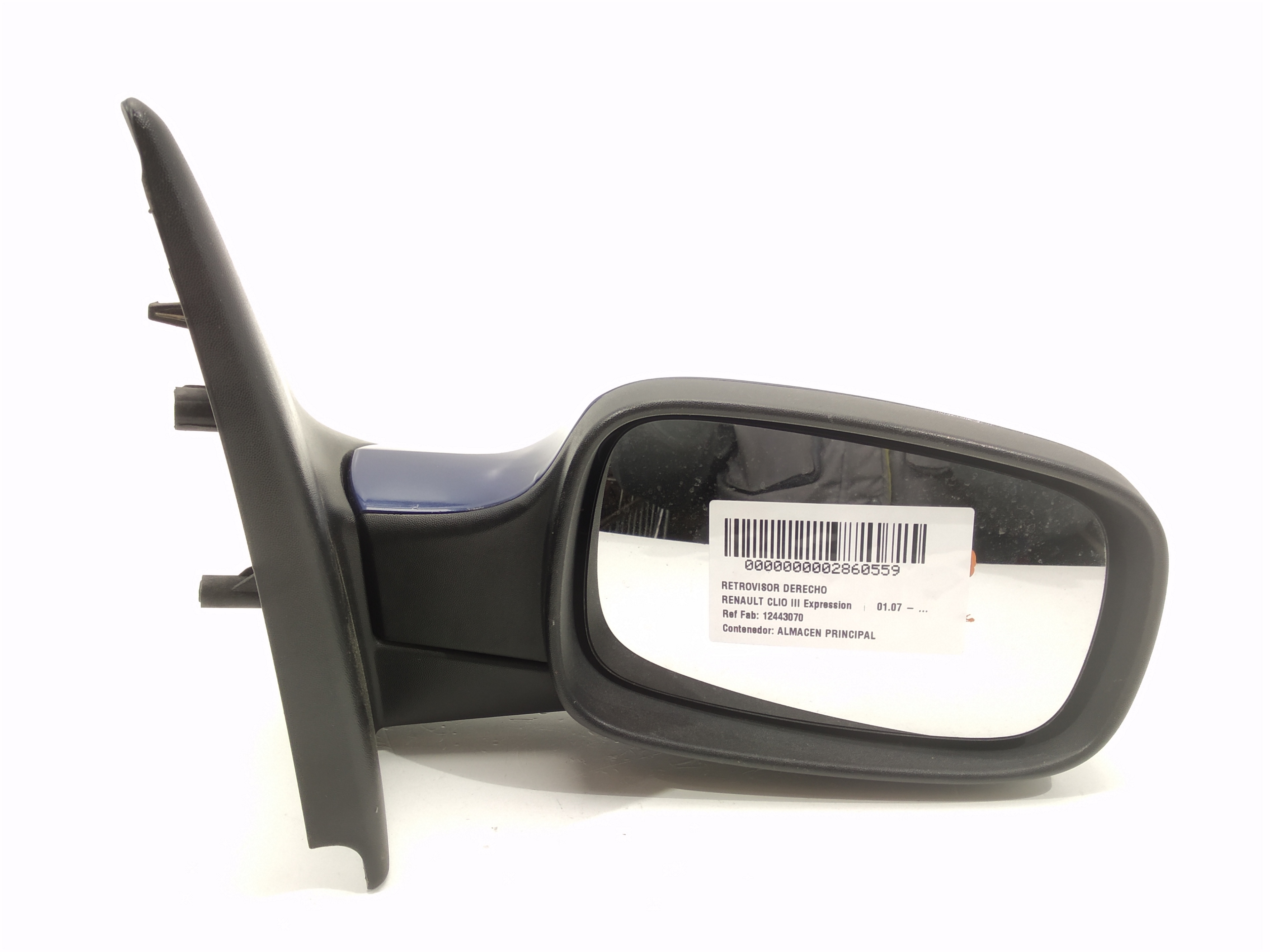 RENAULT Clio 3 generation (2005-2012) Right Side Wing Mirror 12443070,12443070 24667192