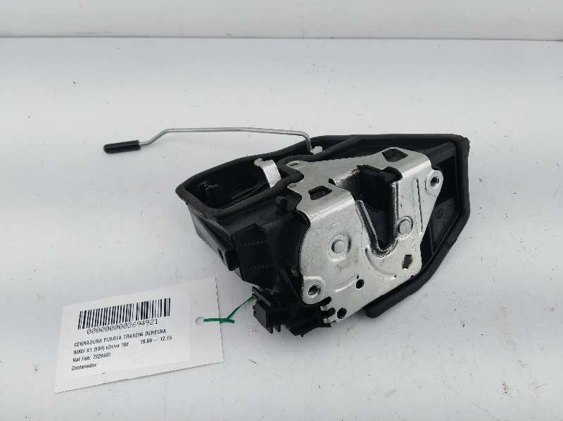 BMW X1 E84 (2009-2015) Rear Right Door Lock 7229460,7229460 19182582