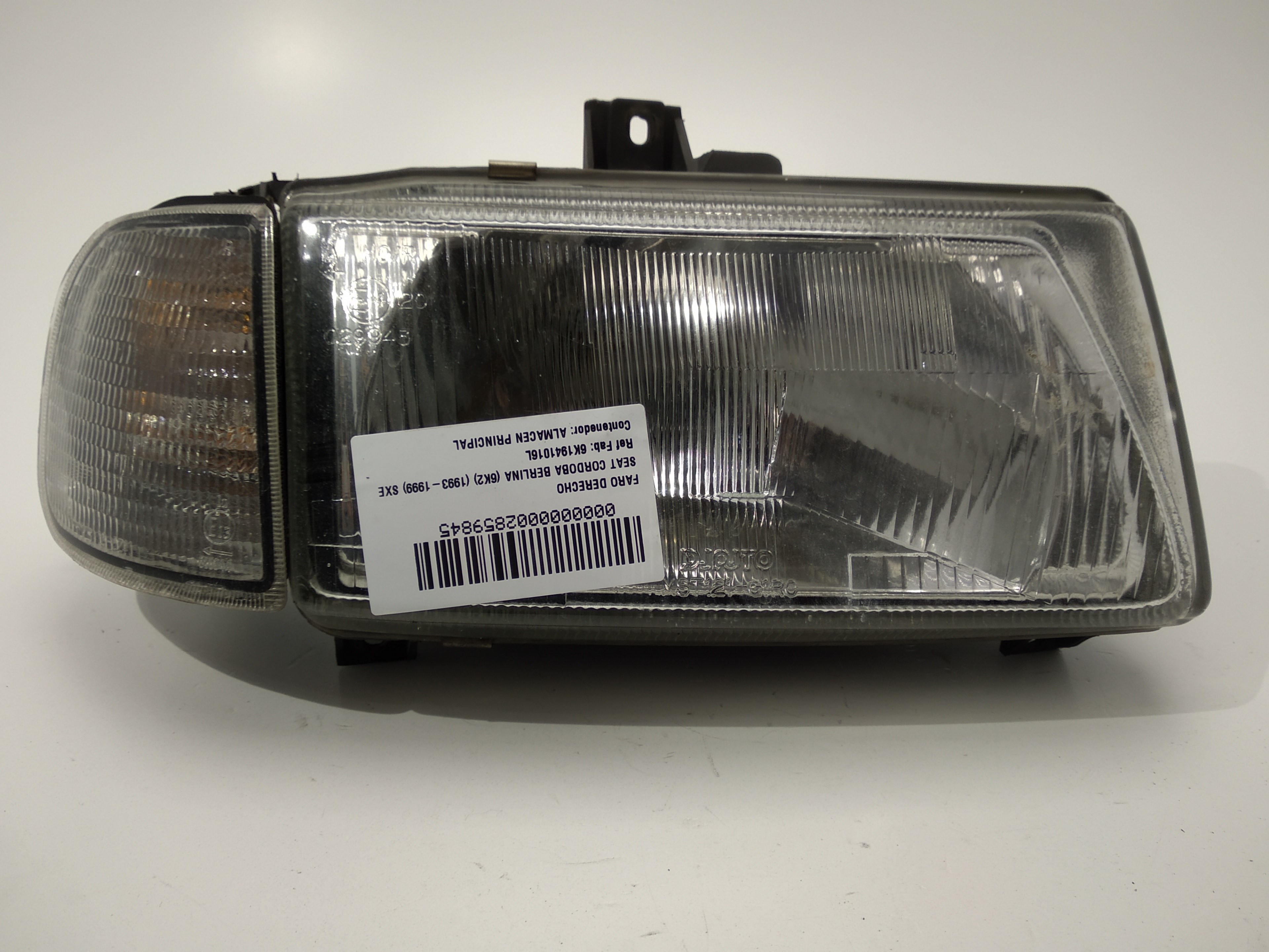 SEAT Ibiza 2 generation (1993-2002) Front Right Headlight 6K1941016L,6K1941016L,6K1941016L 19345248