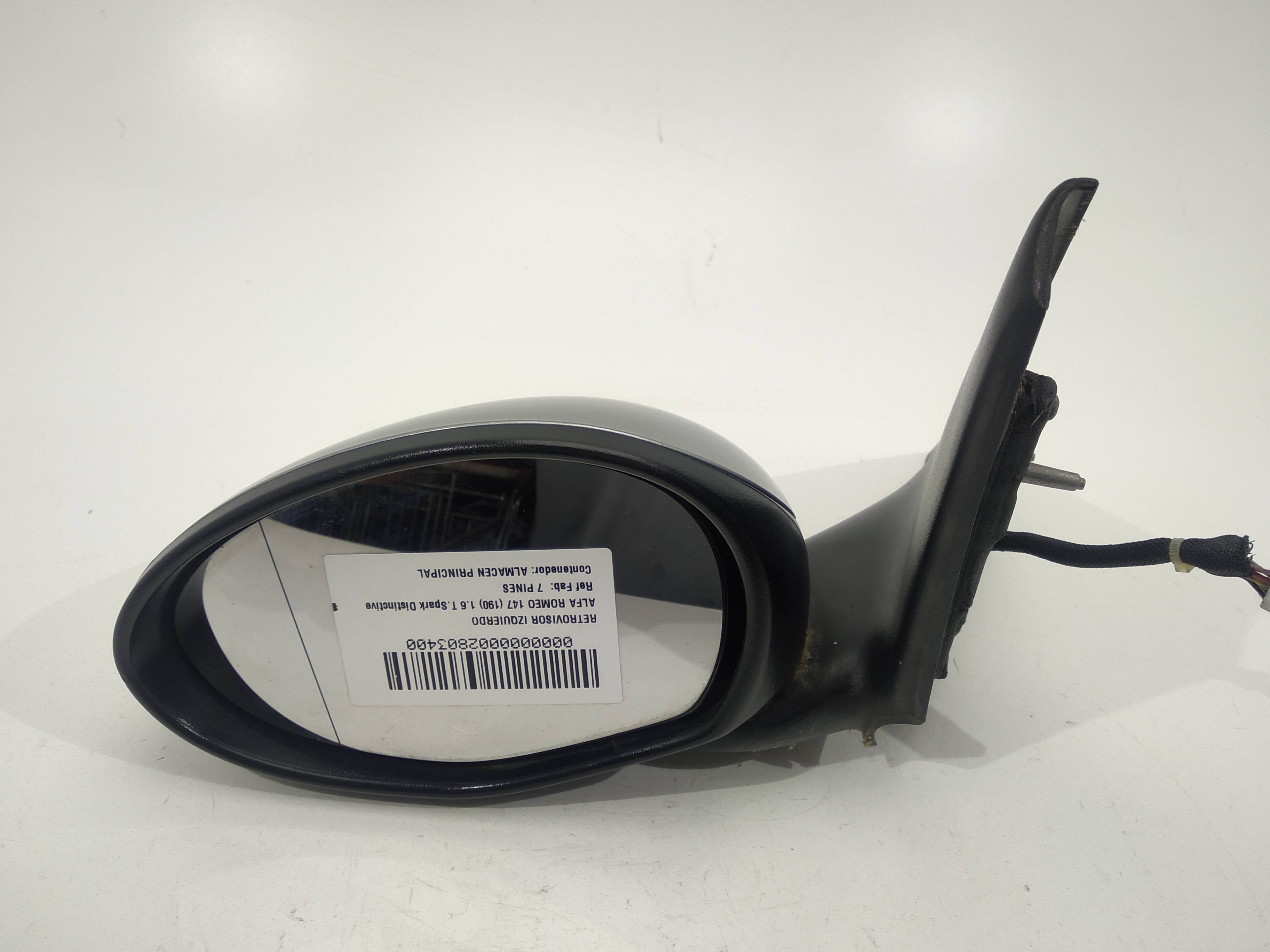 ALFA ROMEO 147 2 generation (2004-2010) Left Side Wing Mirror 7PINES, 7PINES, 7PINES 24489461