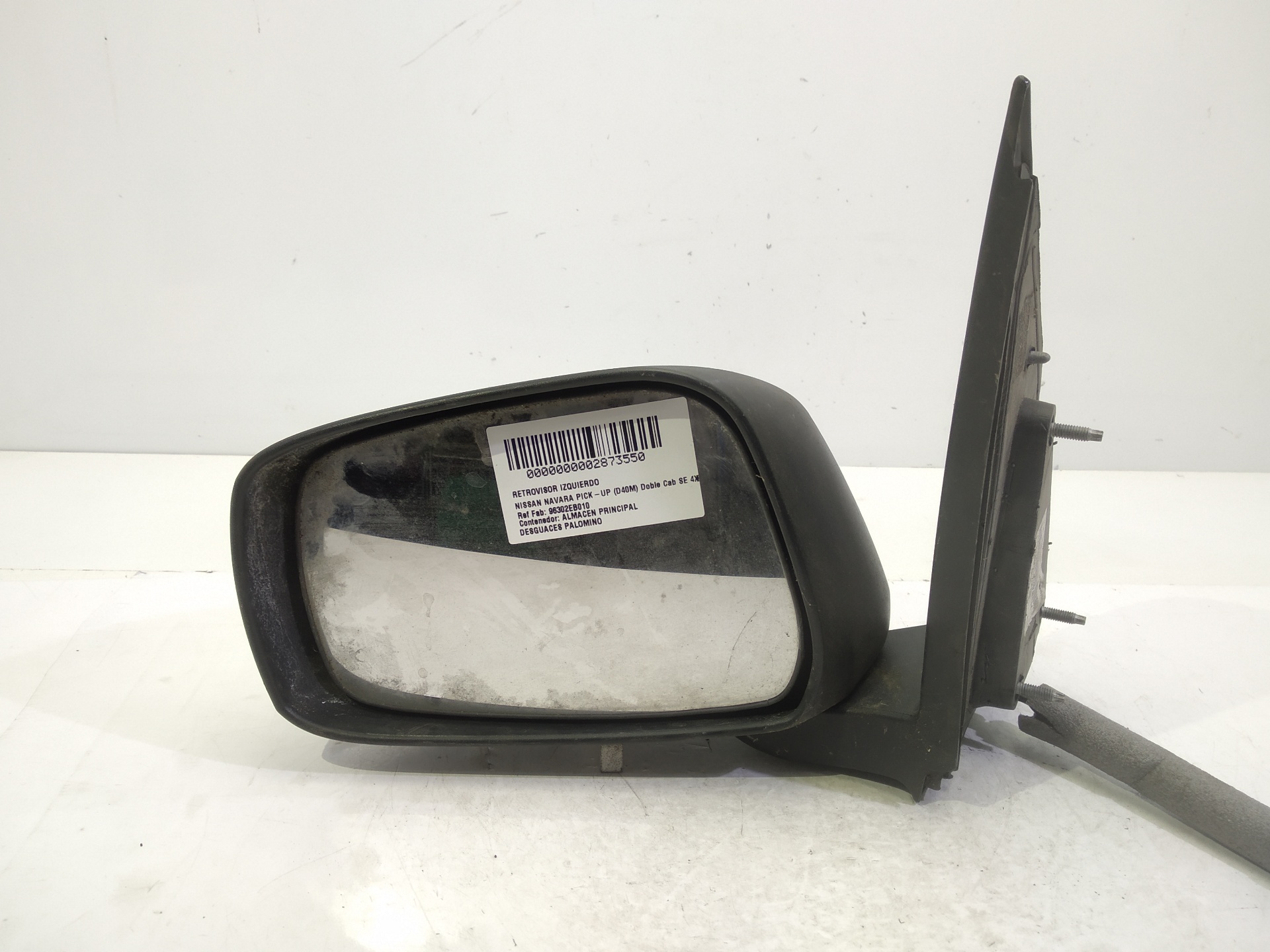 NISSAN NP300 1 generation (2008-2015) Left Side Wing Mirror 96302EB010 25300893