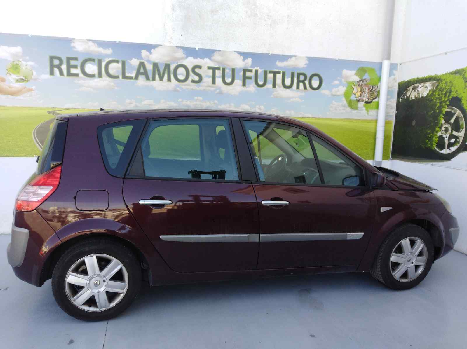 RENAULT Scenic 2 generation (2003-2010) Стеклоподъемник передней правой двери 440726F 25289277