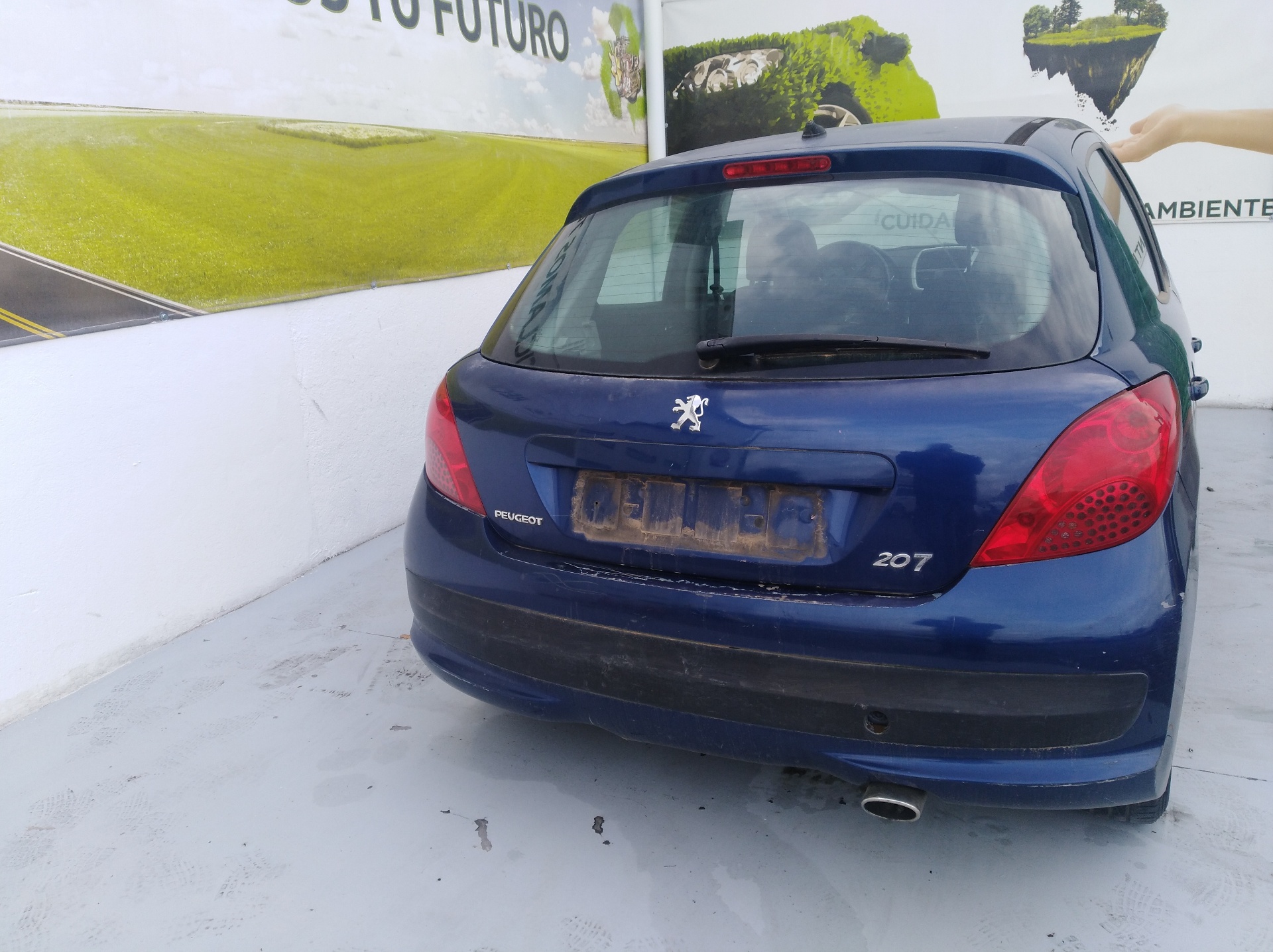 PEUGEOT 207 1 generation (2006-2009) Priekšējā labā pusass 9659317980,9659317980,9659317980 19337391