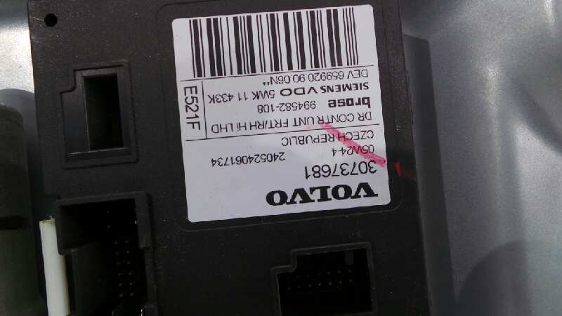 VOLVO S40 2 generation (2004-2012) Front Right Door Window Regulator 30737681, 30737681, 30737681 19246617