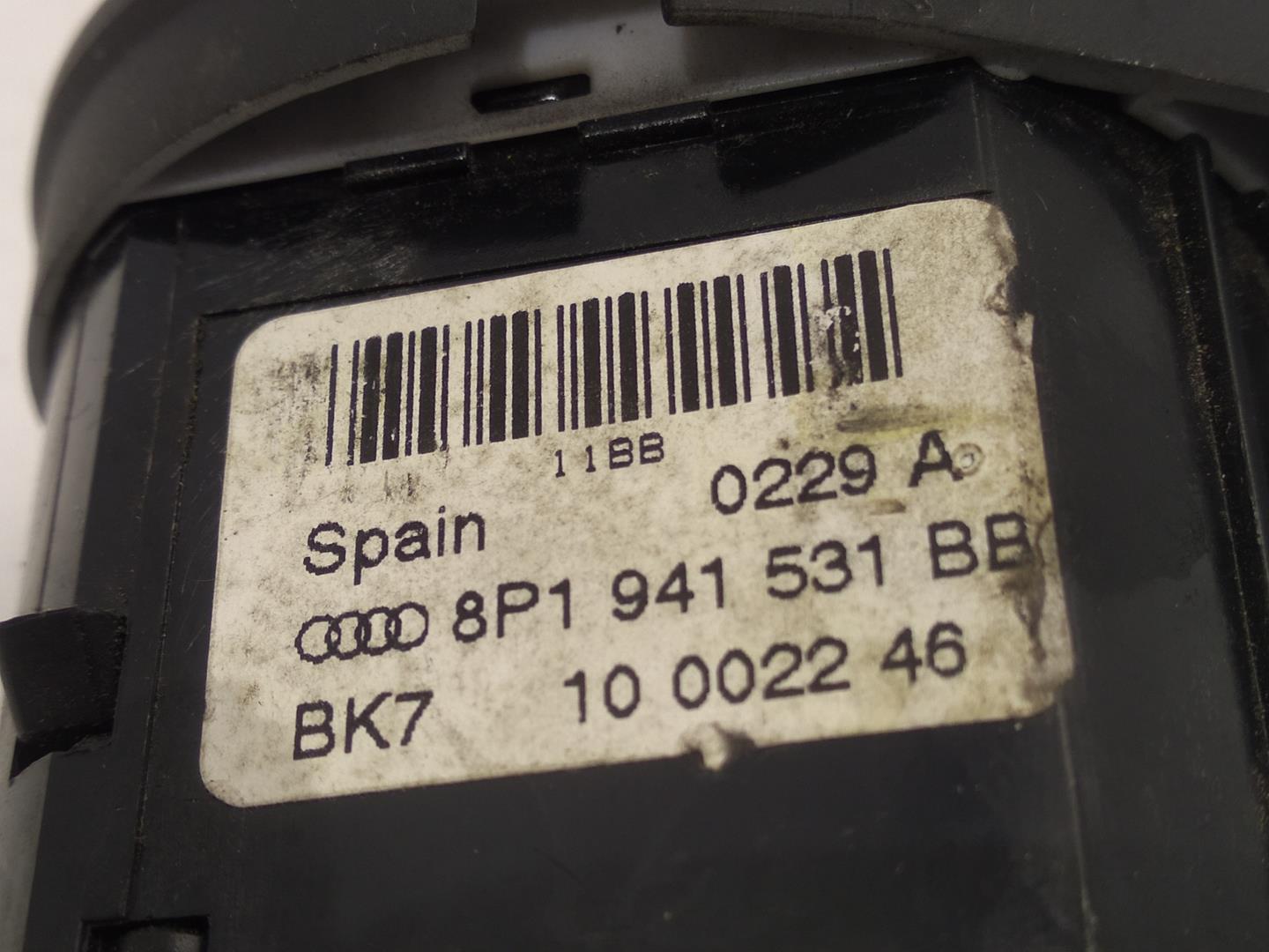 AUDI A3 8P (2003-2013) Headlight Switch Control Unit 8P1941531BB,8P1941531BB,8P1941531BB 24512373