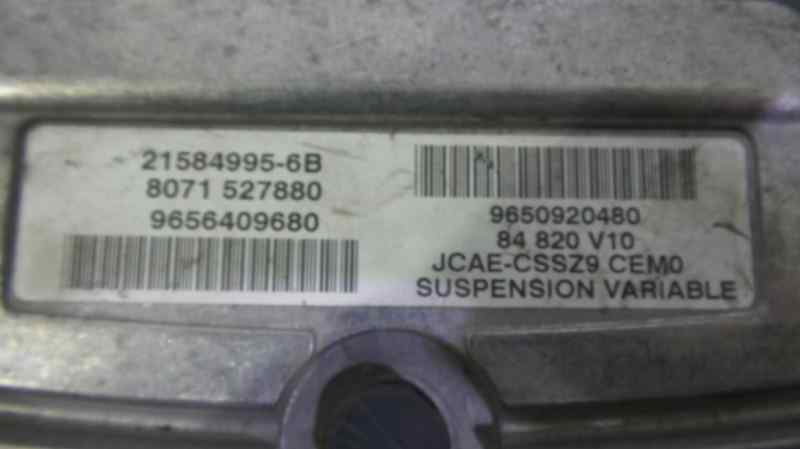 PEUGEOT 607 1 generation (2000-2008) Unitate de control motor 9656409680 19116512