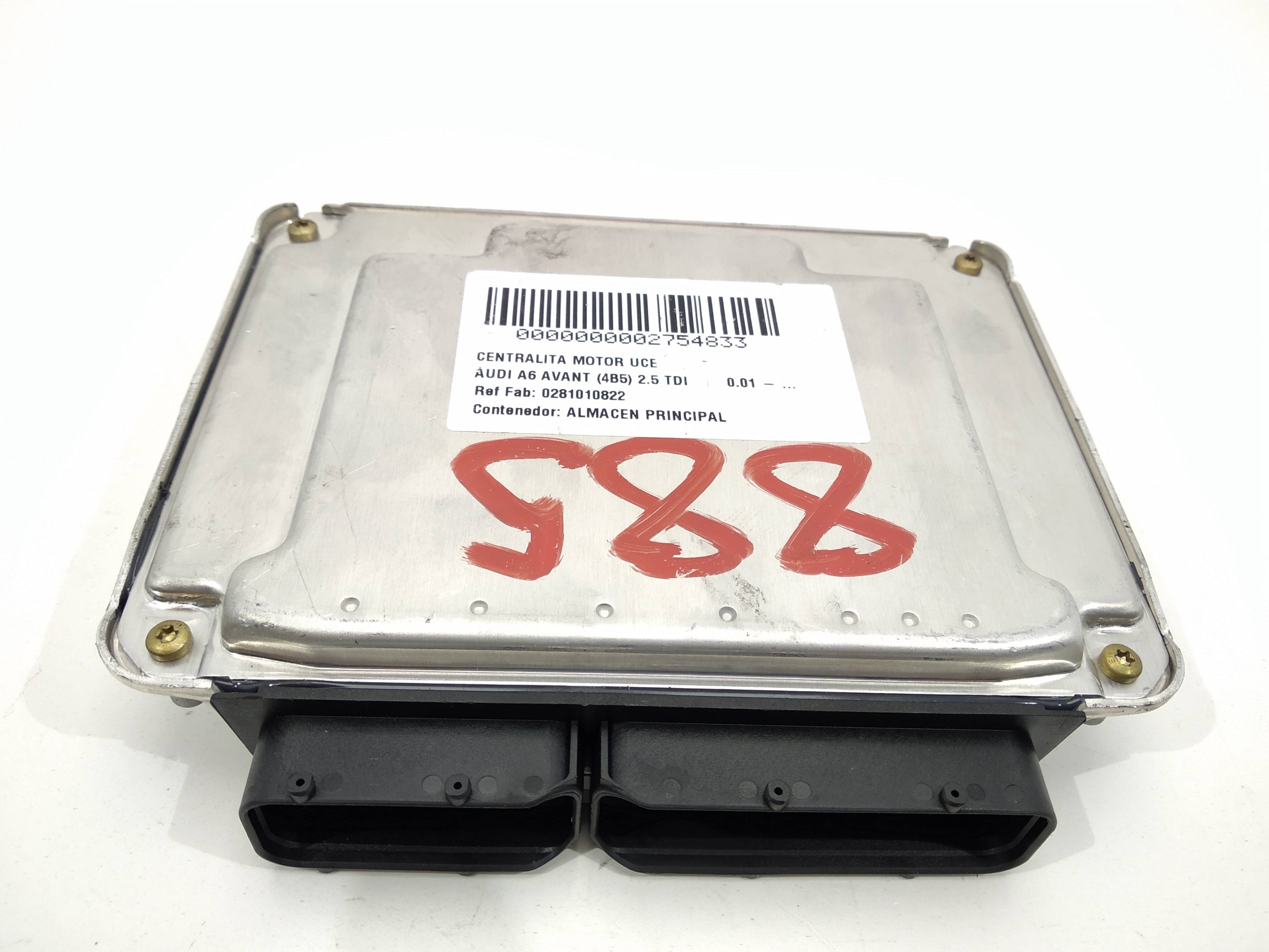 FIAT A6 C5/4B (1997-2004) Engine Control Unit ECU 0281010822,0281010822 19260744