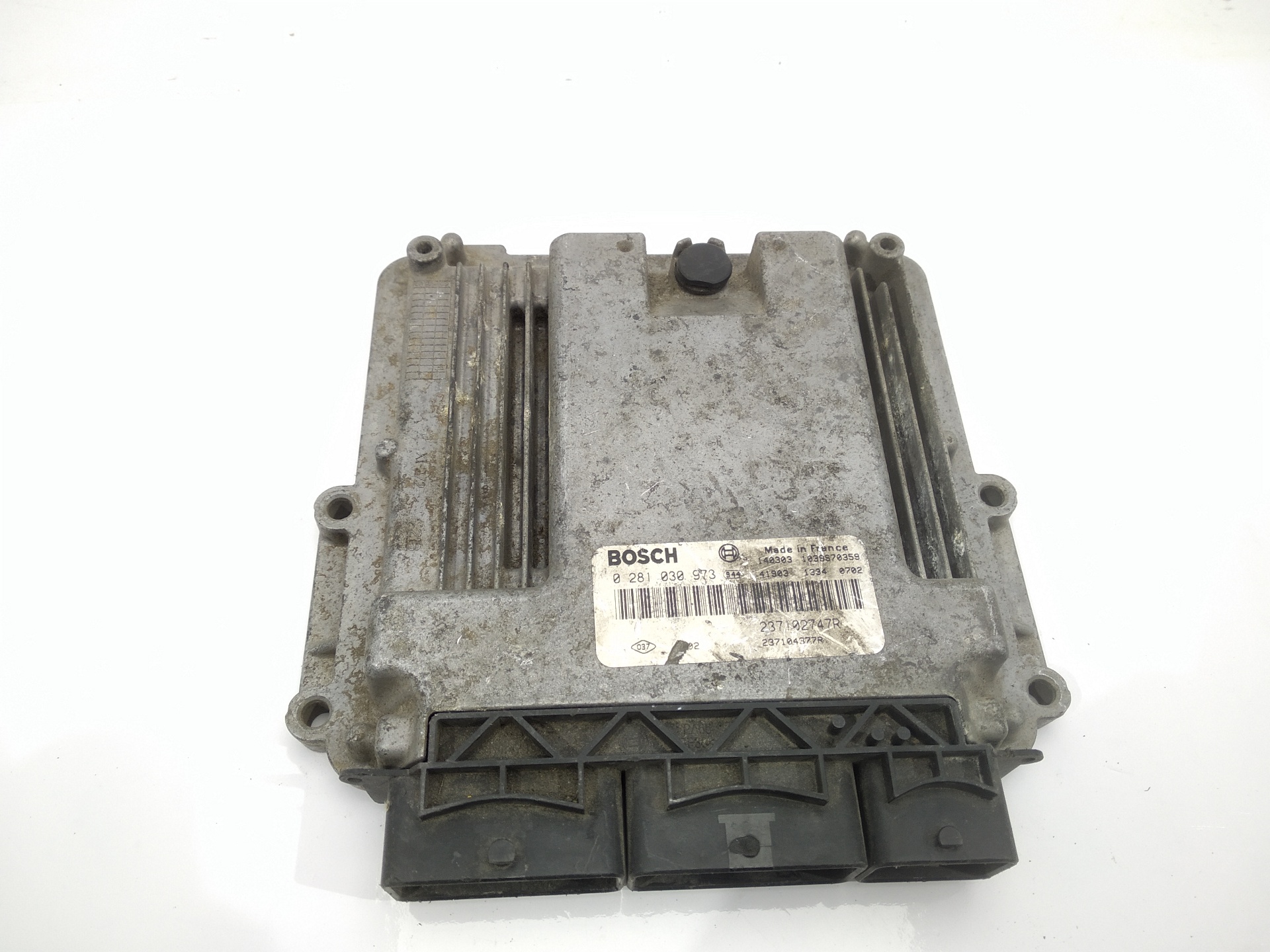 RENAULT Clio 4 generation (2012-2020) Moottorin ohjausyksikkö ECU 0281030973,0281030973,0281030973 24017643