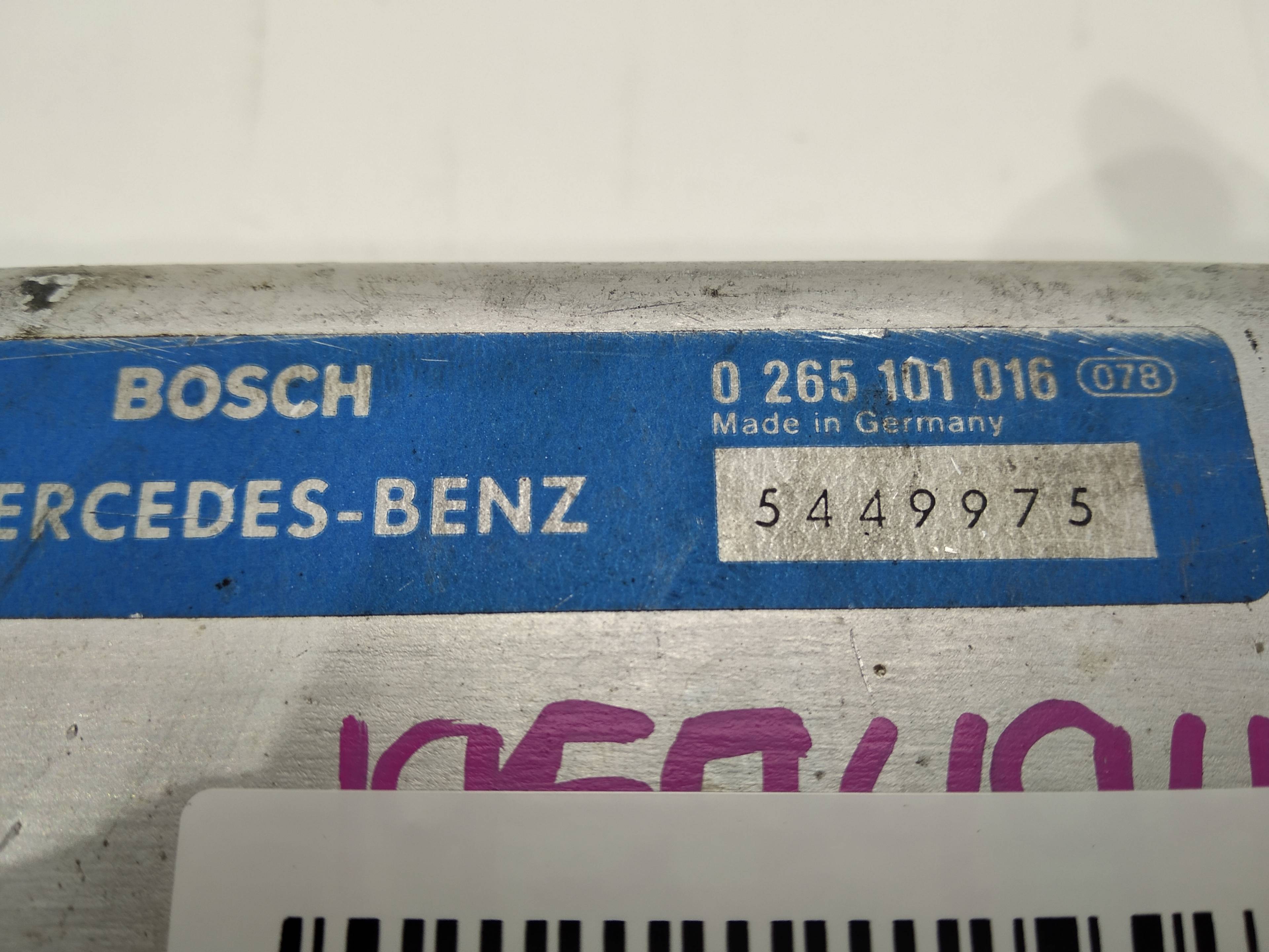MERCEDES-BENZ 190 (W201) 1 generation (1982-1993) Абс блок 0265101016, 0265101016 19105402