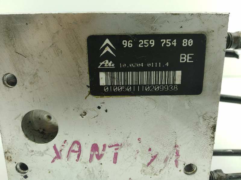 CITROËN Xantia X1 (1993-1998) ABS pumpe 9625975480, 9625975480 19189928