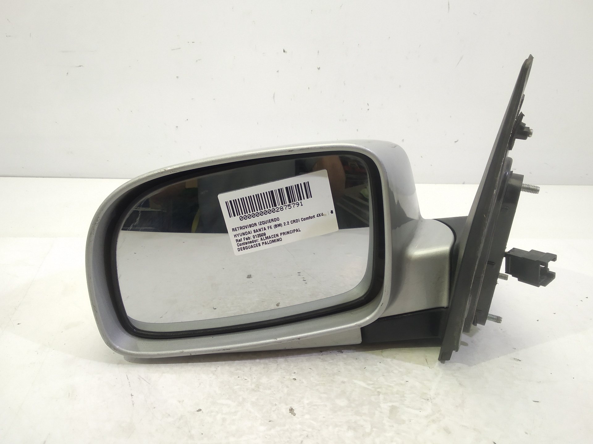 HYUNDAI Santa Fe CM (2006-2013) Left Side Wing Mirror 012509 25317372