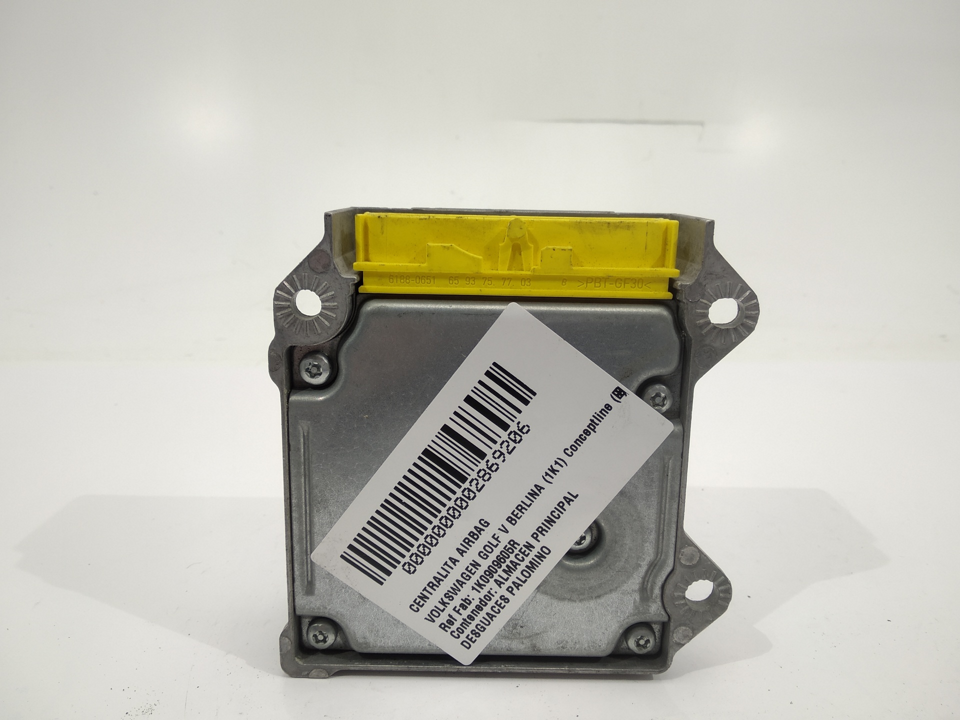 VOLKSWAGEN Golf 5 generation (2003-2009) SRS Control Unit 1K0909605R,1K0909605R,1K0909605R 24017656