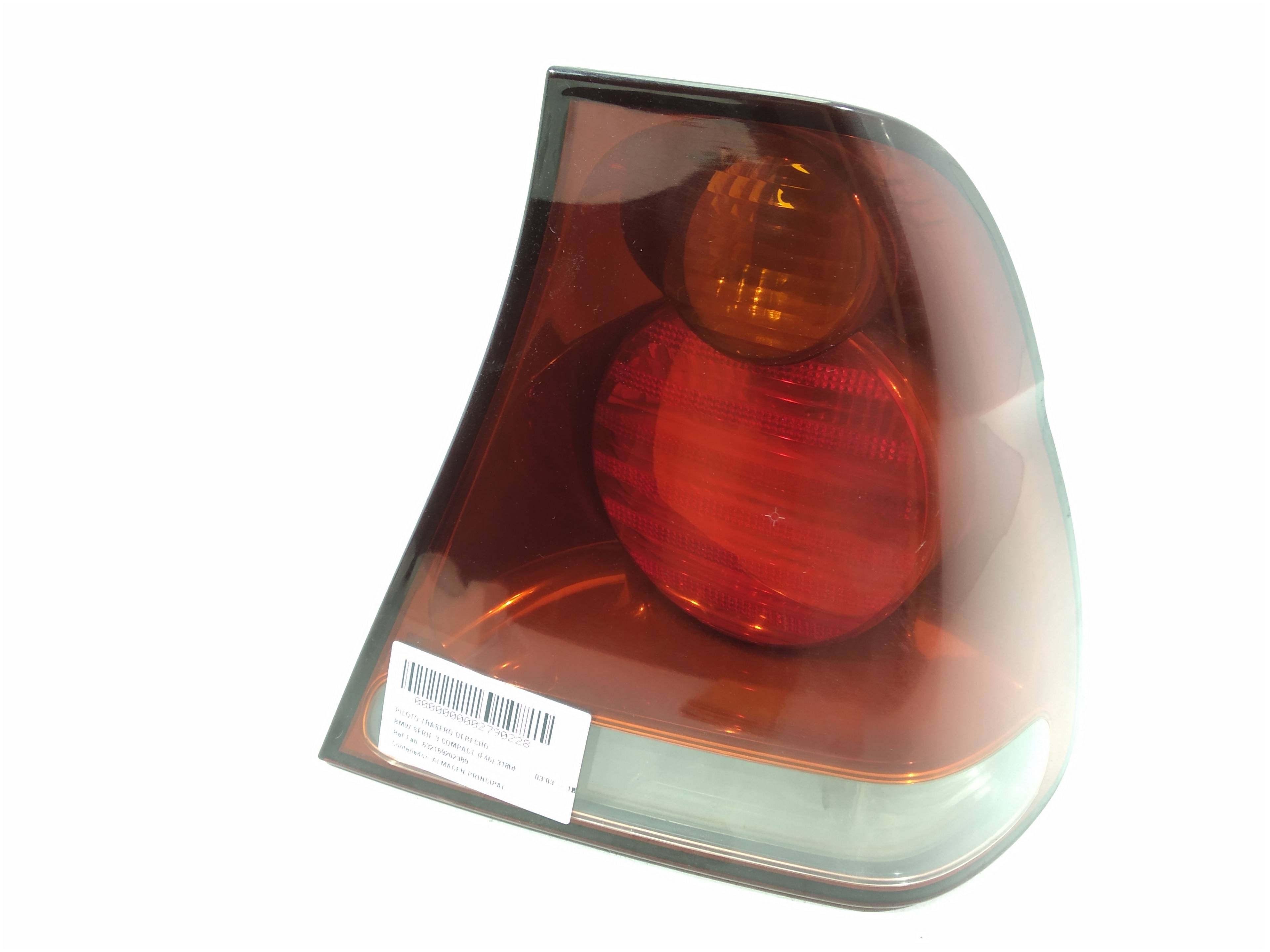 FORD 3 Series E46 (1997-2006) Rear Right Taillight Lamp 632169202389,632169202389,632169202389 19289243