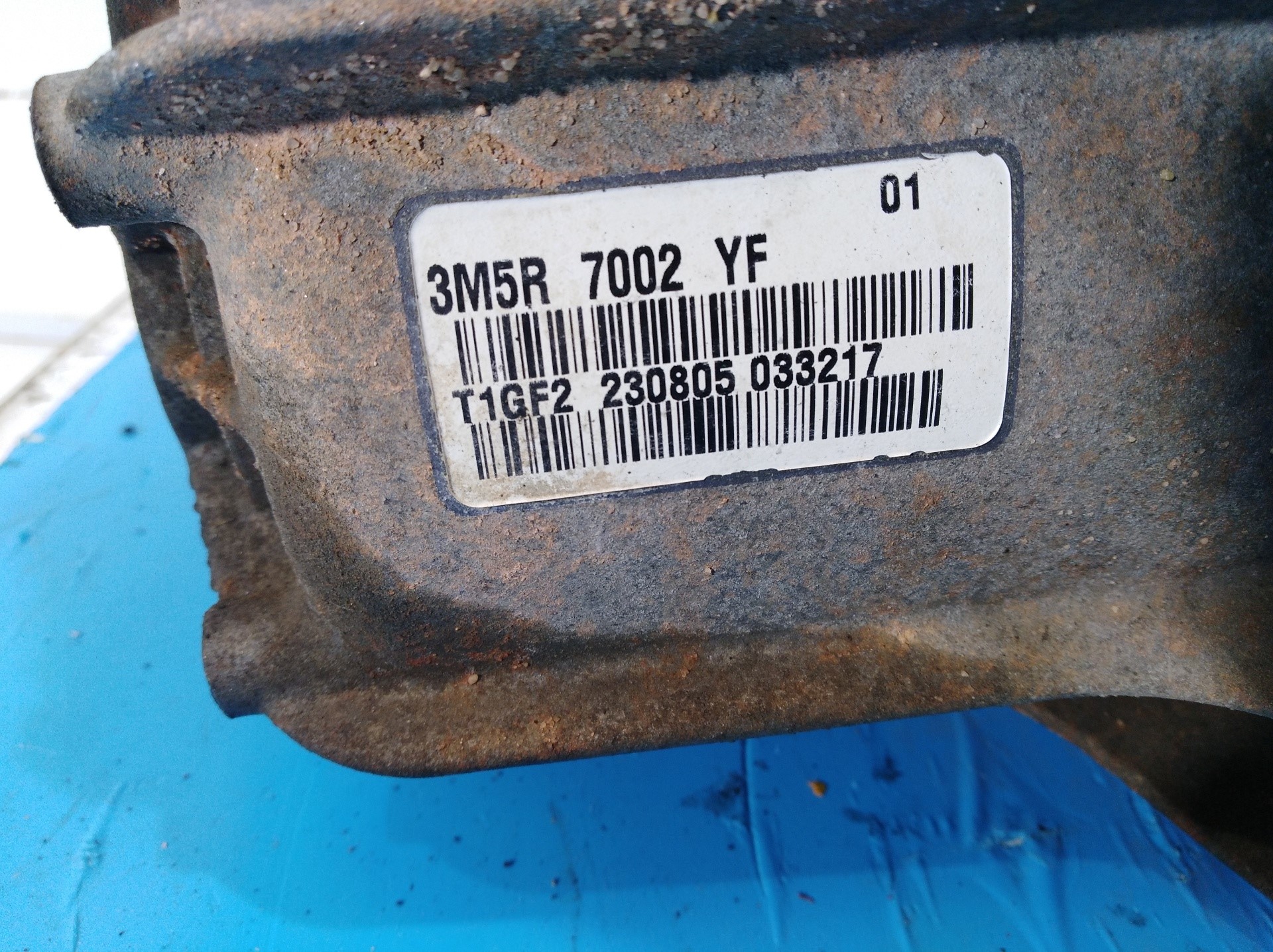 FORD Focus 2 generation (2004-2011) Gearbox 3M5R7002YF,3M5R7002YF,3M5R7002YF 24667388