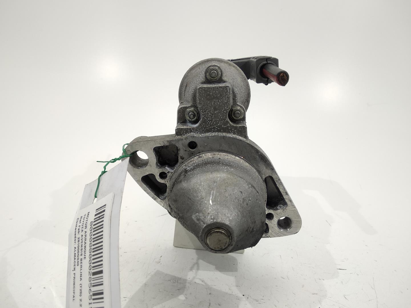 TOYOTA Avensis 2 generation (2002-2009) Startmotor 281000G040, 281000G040 19342775