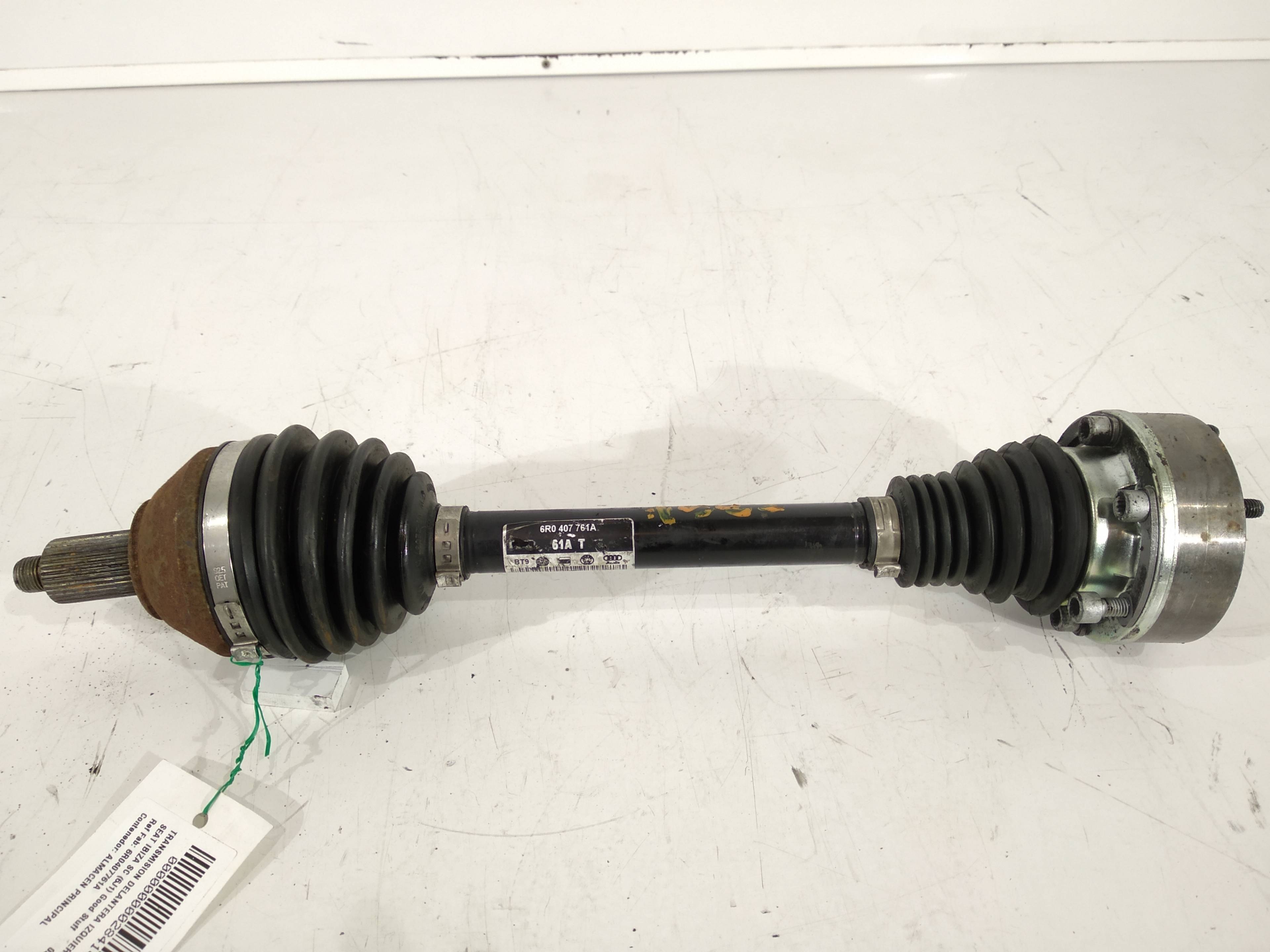 SEAT Cordoba 2 generation (1999-2009) Front Left Driveshaft 6R0407761A, 6R0407761A, 6R0407761A 19329295