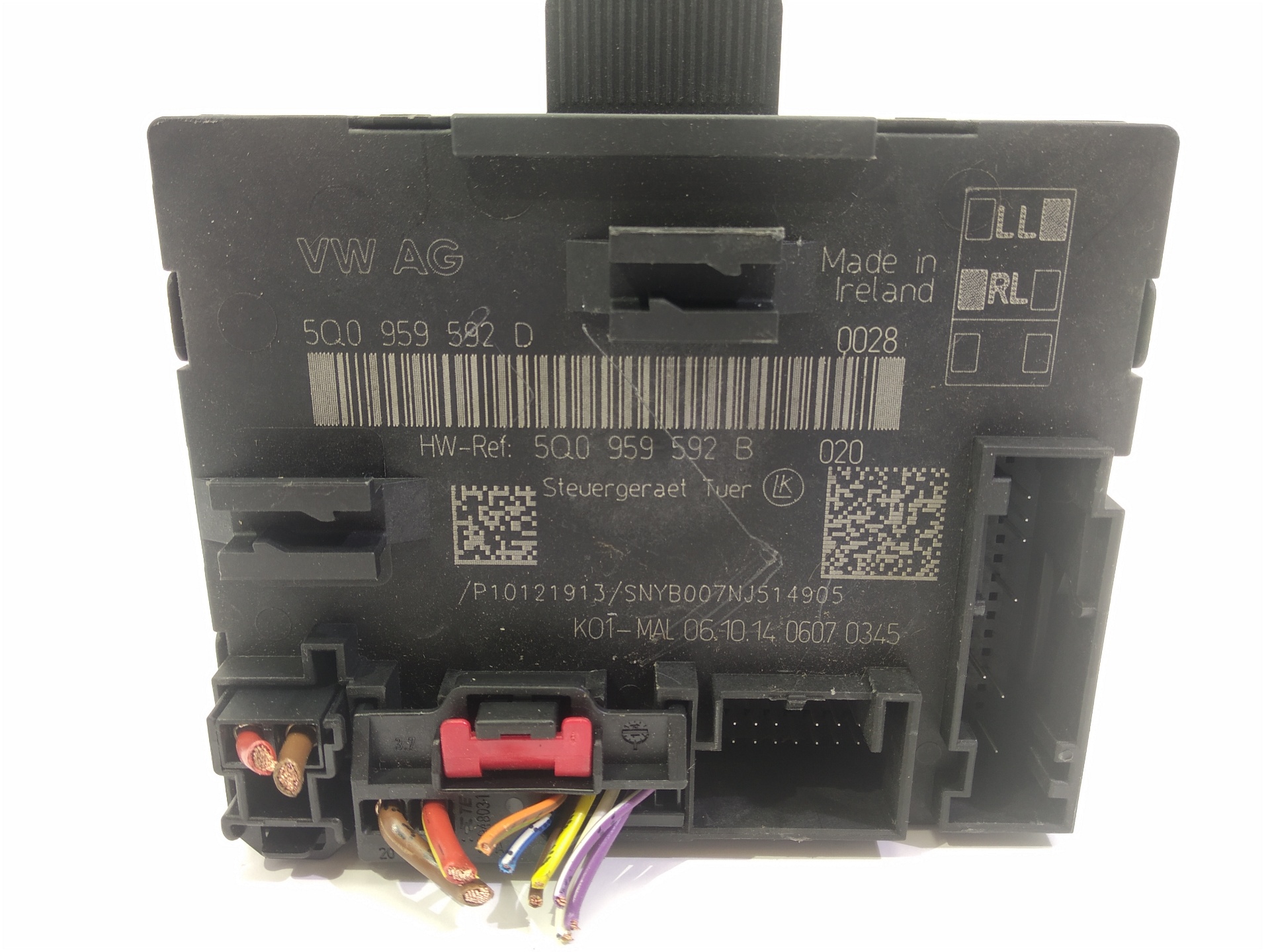 VOLKSWAGEN Golf 7 generation (2012-2024) Other Control Units 5Q0959592D, 5Q0959592D, 5Q0959592D 24515661