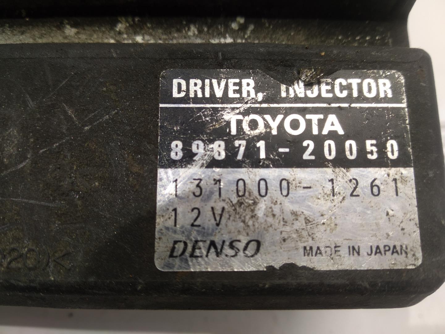TOYOTA Avensis 2 generation (2002-2009) Блок управления топливных форсунок 1310001261, 1310001261, 1310001261 24513792