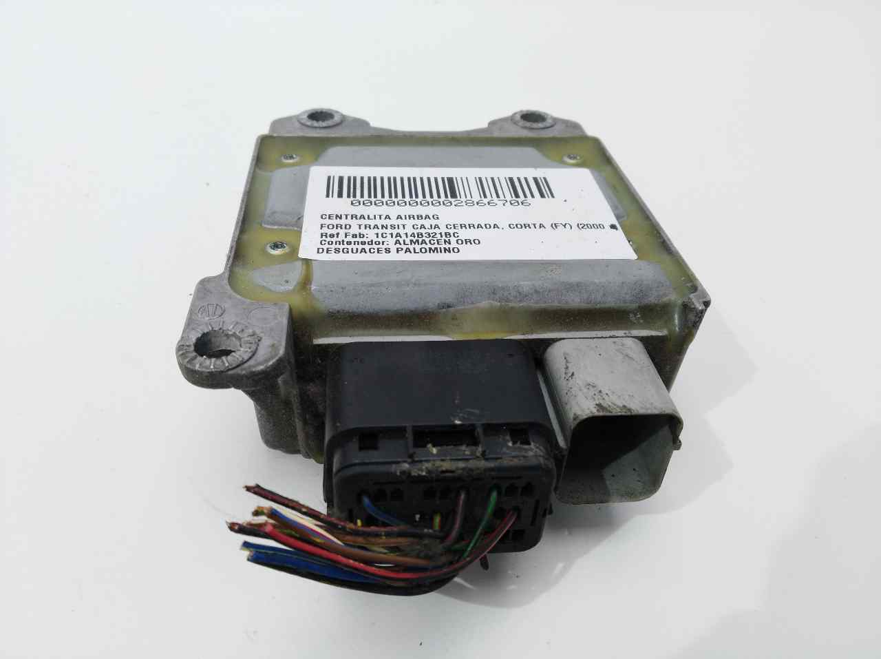 FORD Transit 3 generation (2000-2013) SRS kontrollenhet 1C1A14B321BC,1C1A14B321BC,1C1A14B321BC 24512543