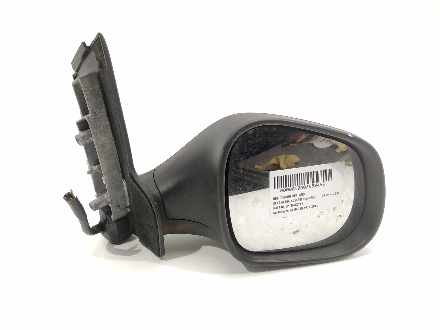 SEAT Altea 1 generation (2004-2013) Right Side Wing Mirror 5P1857507AA, 5P1857507AA, 5CABLES 24666938