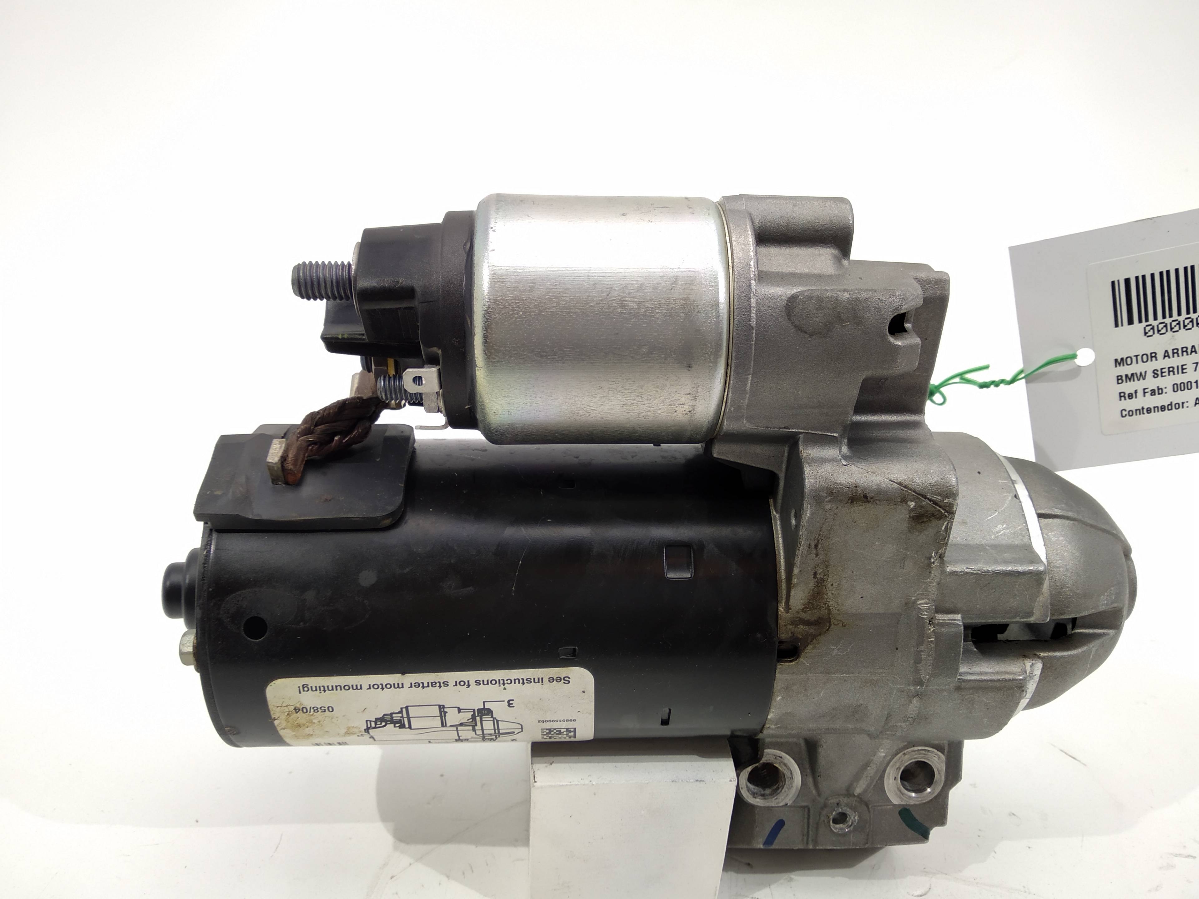 BMW 7 Series F01/F02 (2008-2015) Starter Motor 0001148020, 0001148020 19301661