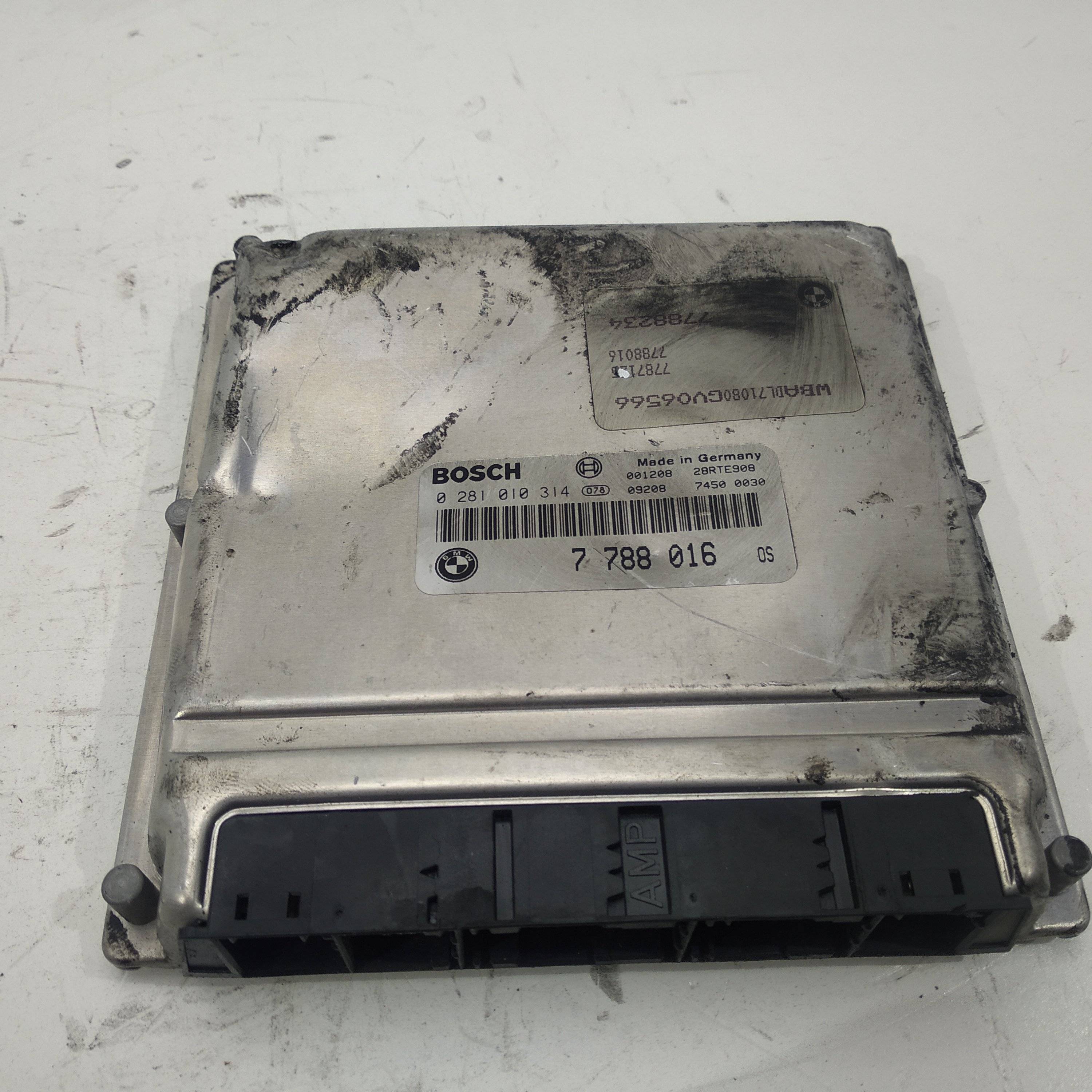 OPEL 5 Series E39 (1995-2004) Moottorin ohjausyksikkö ECU 0281010314,0281010314 19256598