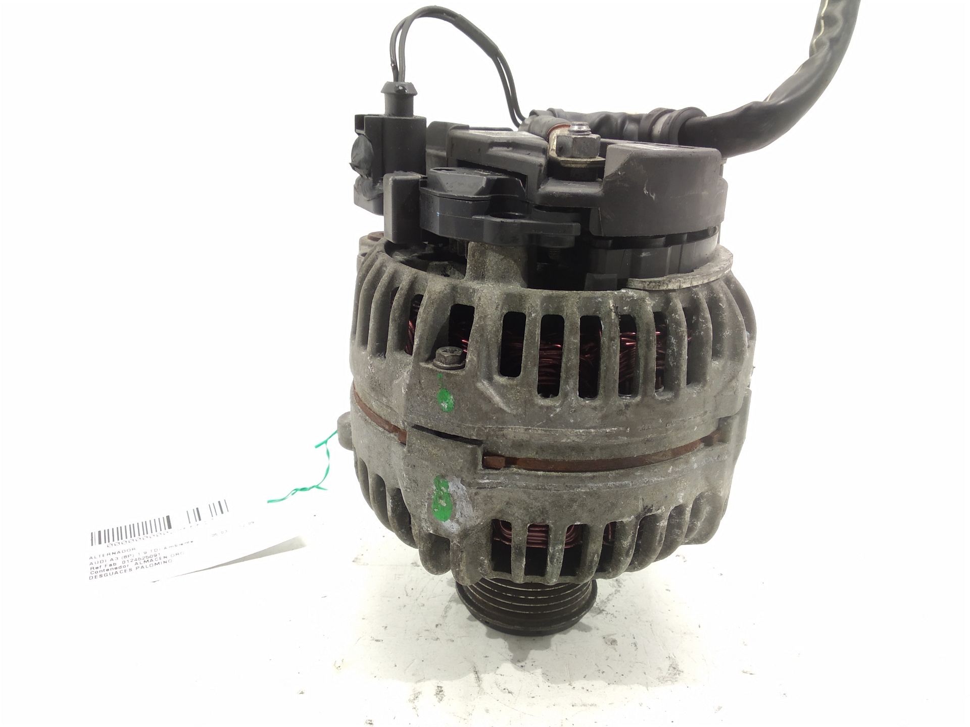 AUDI A3 8P (2003-2013) Dynamo 0124525091, 0124525091, 0124525091 24512535