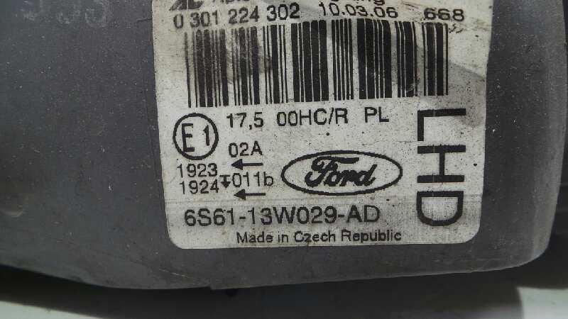 FORD Fiesta 5 generation (2001-2010) Priekinis dešinys žibintas 6S6113W029AD,6S6113W029AD,6S6113W029AD 18942667