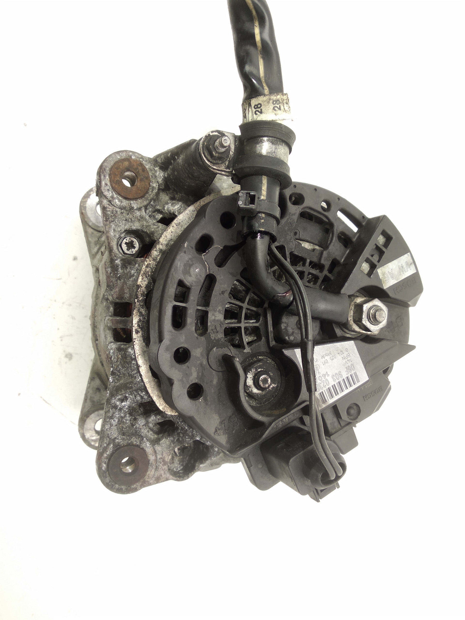 AUDI A3 8P (2003-2013) Dynamo 0124525091, 0124525091, 0124525091 24512440