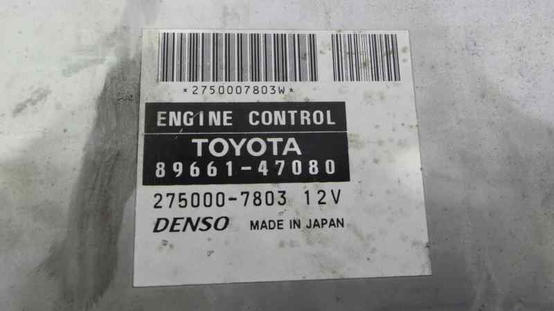 TOYOTA Prius 2 generation (XW20) (2003-2011) Motorstyrenhet ECU 8966147080 19108566
