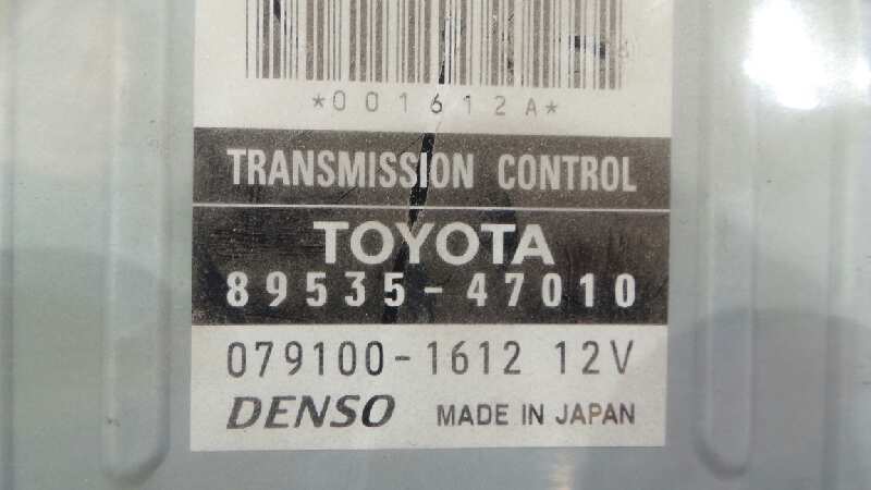 OPEL Prius 2 generation (XW20) (2003-2011) Gearbox Control Unit 8953547010, 8953547010 19211269