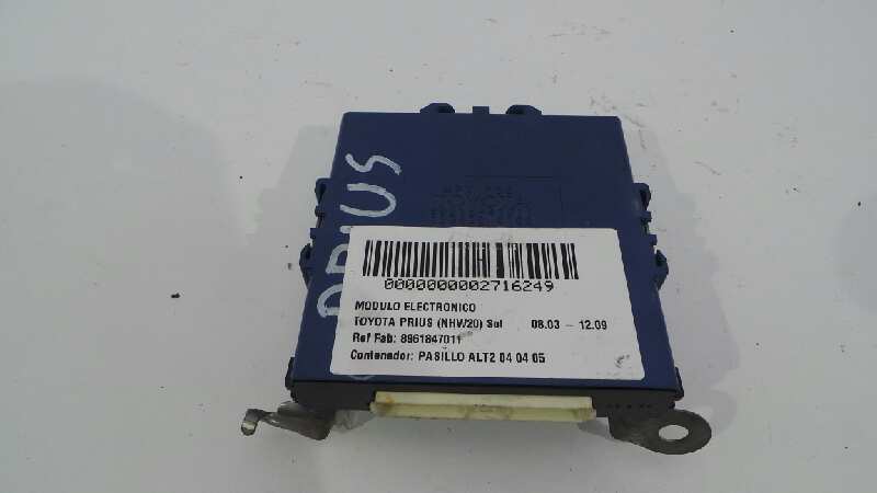 TOYOTA Prius 2 generation (XW20) (2003-2011) Andre kontrollenheter 8961847011, 8961847011 19206666
