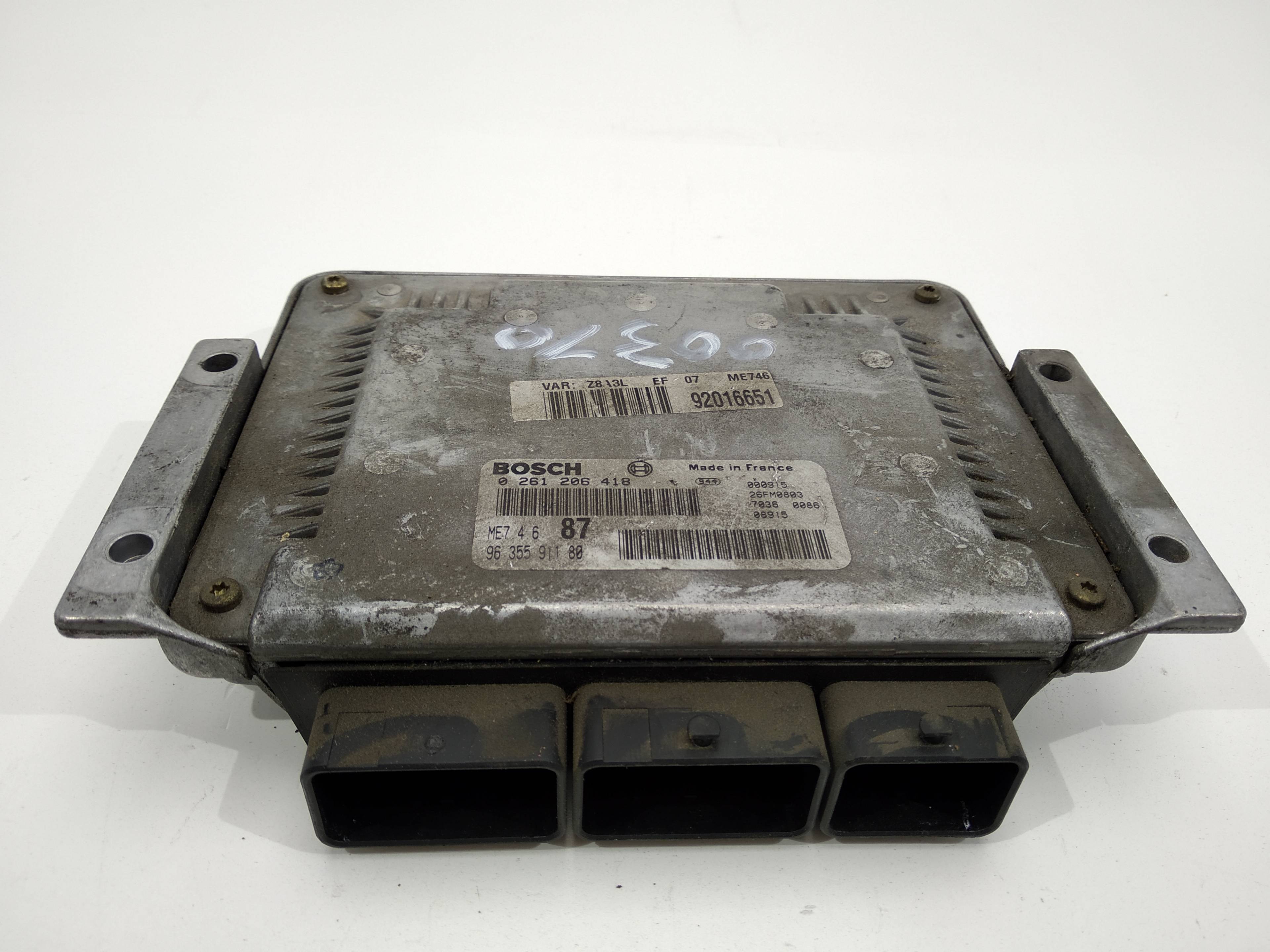 FIAT 607 1 generation (2000-2008) Engine Control Unit ECU 0261206418, 0261206418, 0261206418 19210542